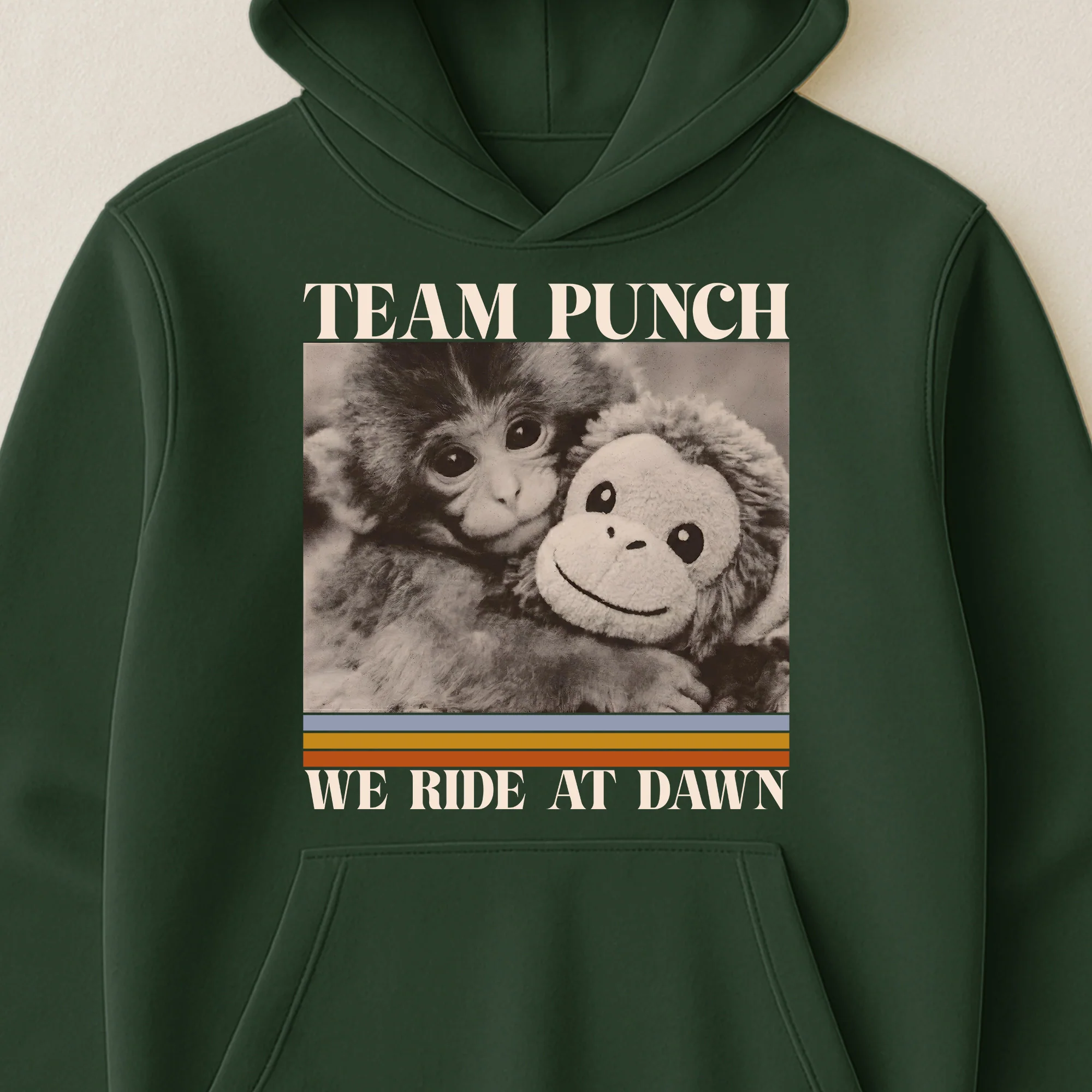 Team Punch We Ride At Dawn - Punch Monkey Lovers, Animal Support, Peace Lovers - Shirt - Image 6