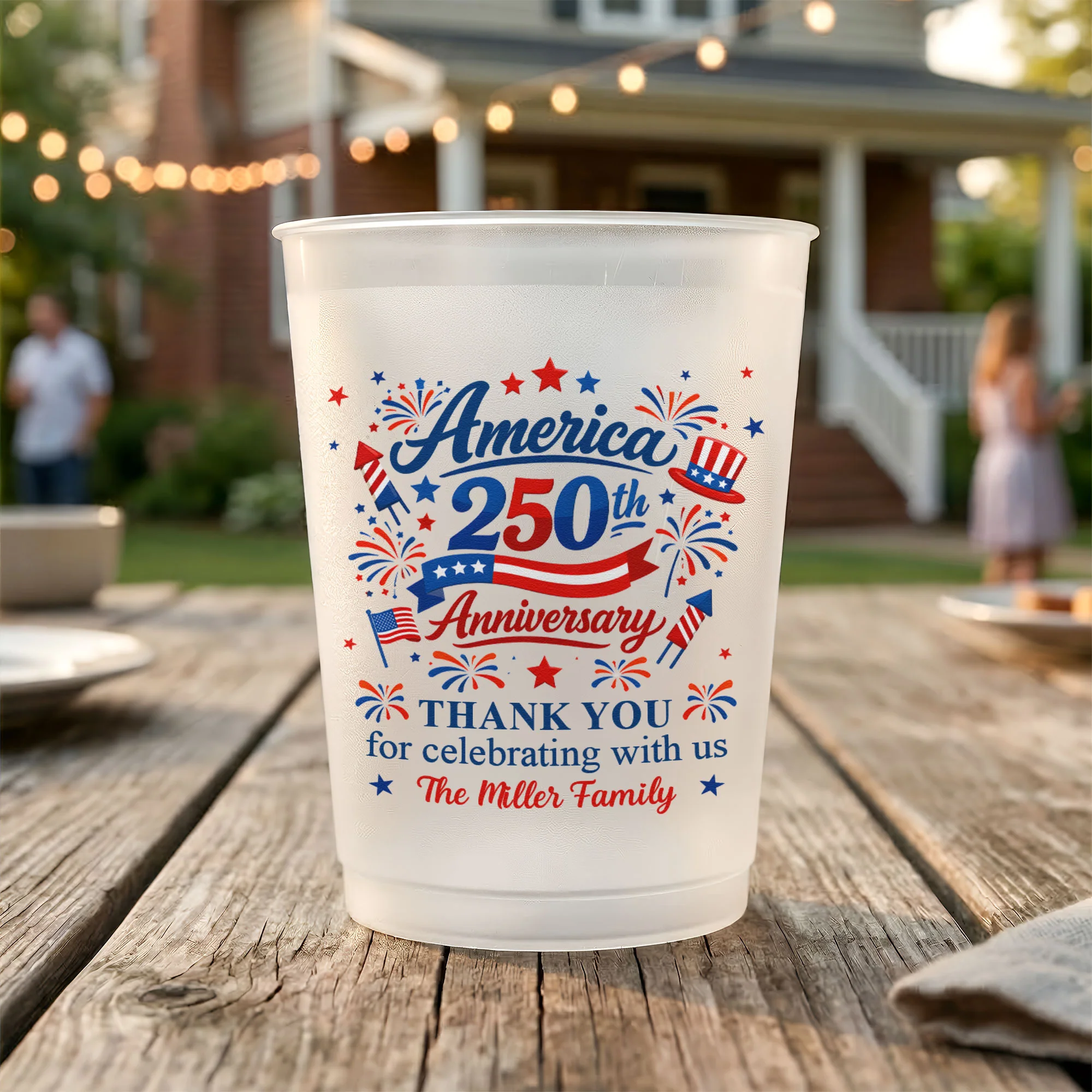 Thank You For Celebrating With Us - Personalized Cups - Image 5