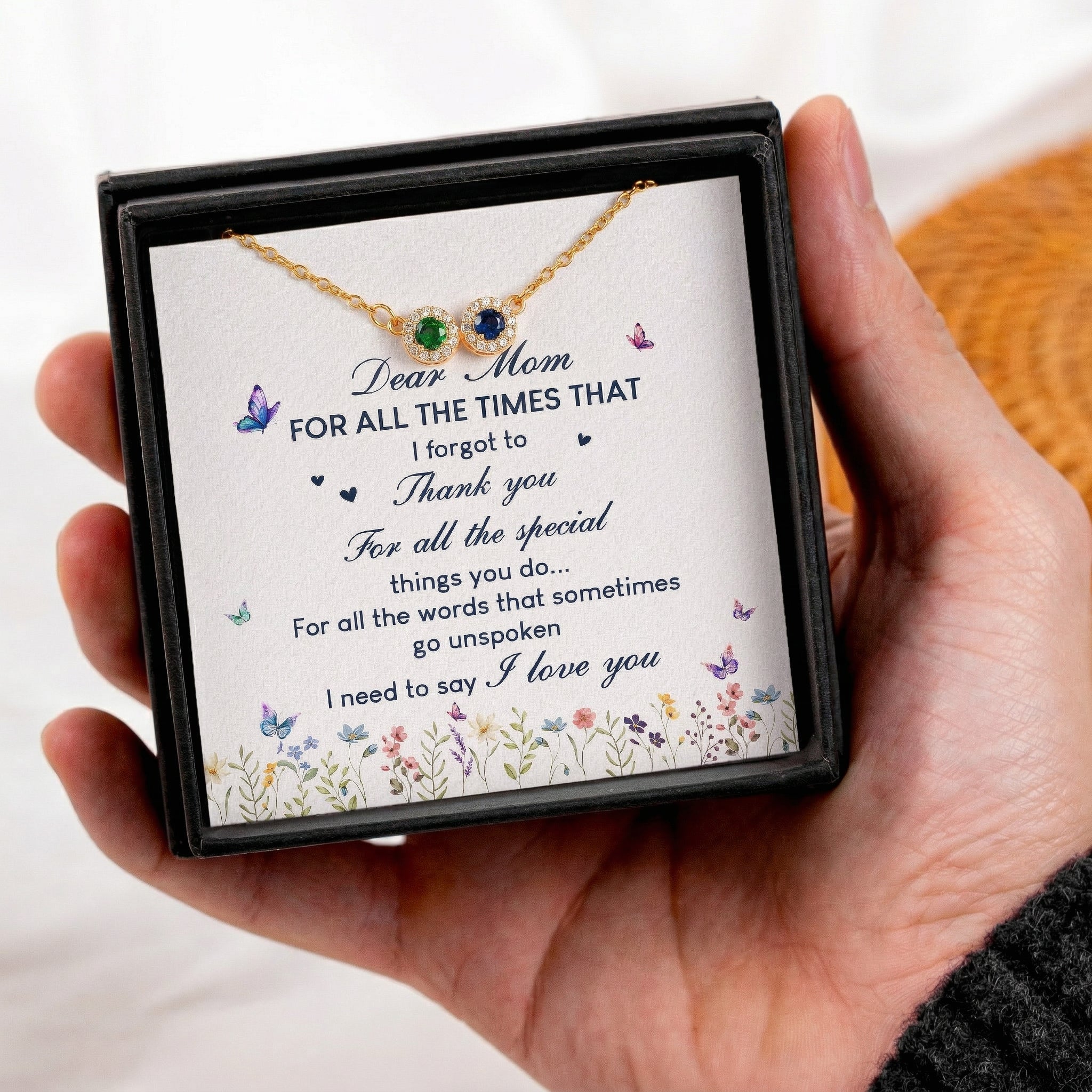 Thank You Mom Gift Mother's Day Gift For Her Custom Birthstone - Personalized Bracelet - Image 4