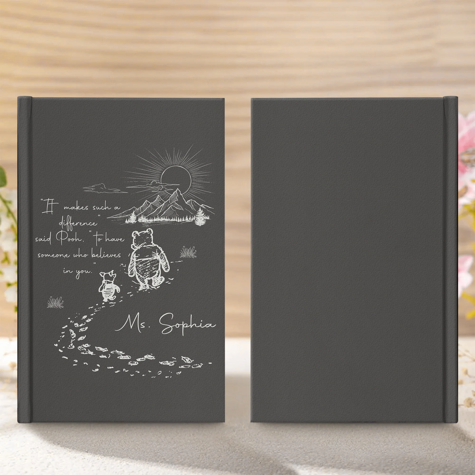 Thank You Teacher Gifts For Teacher Friend - Personalized Journal - Image 2