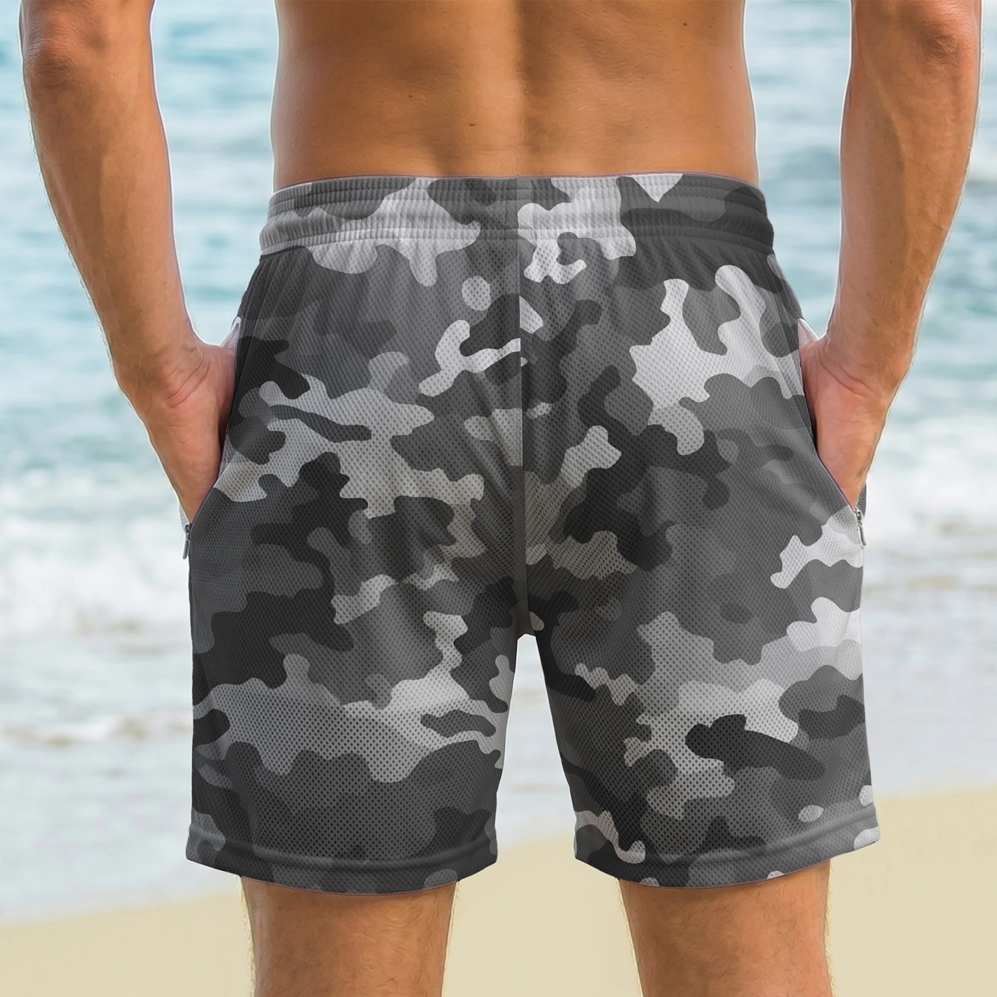 Thanks For All The Orgasms Custom Name Gift For Husband, Boyfriend - Personalized Shorts - Image 3