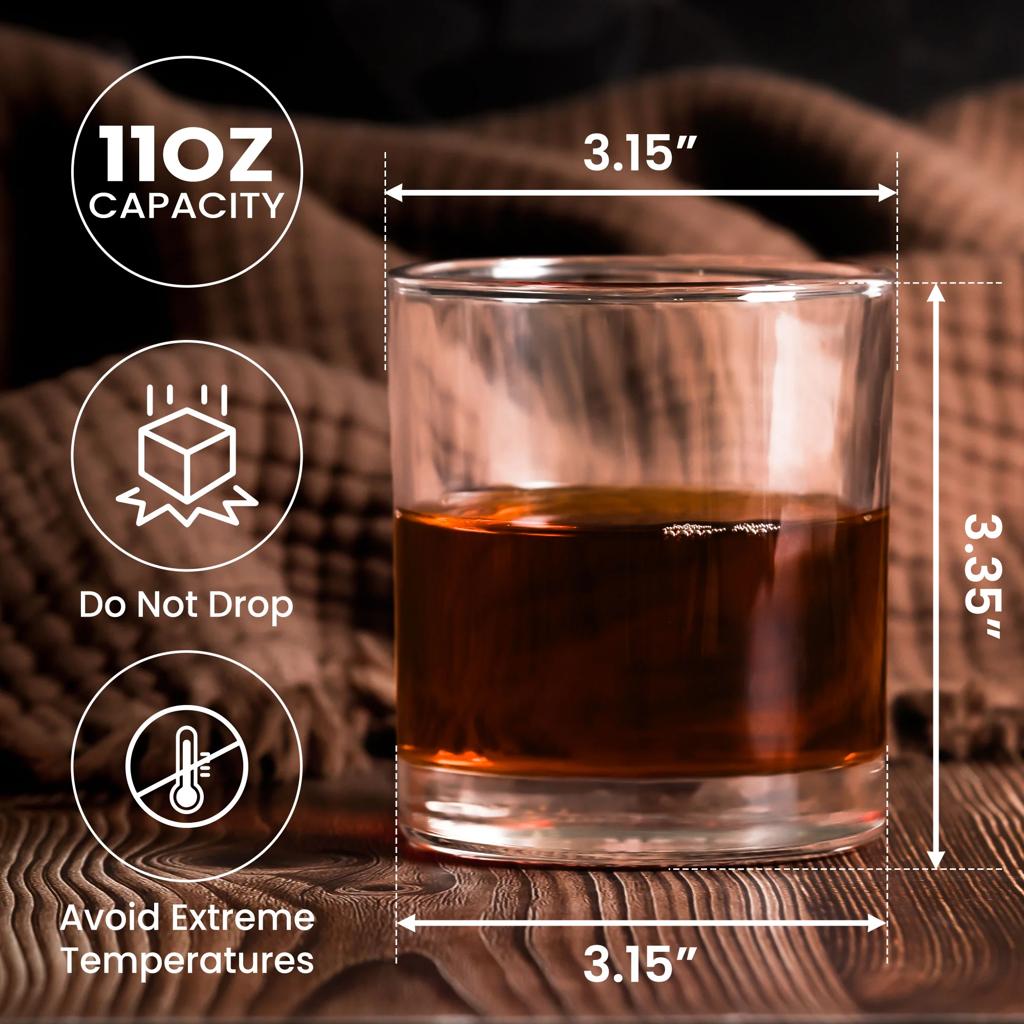 Thanks For All The Orgasms - Personalized Whiskey Glass With Photo - Image 7