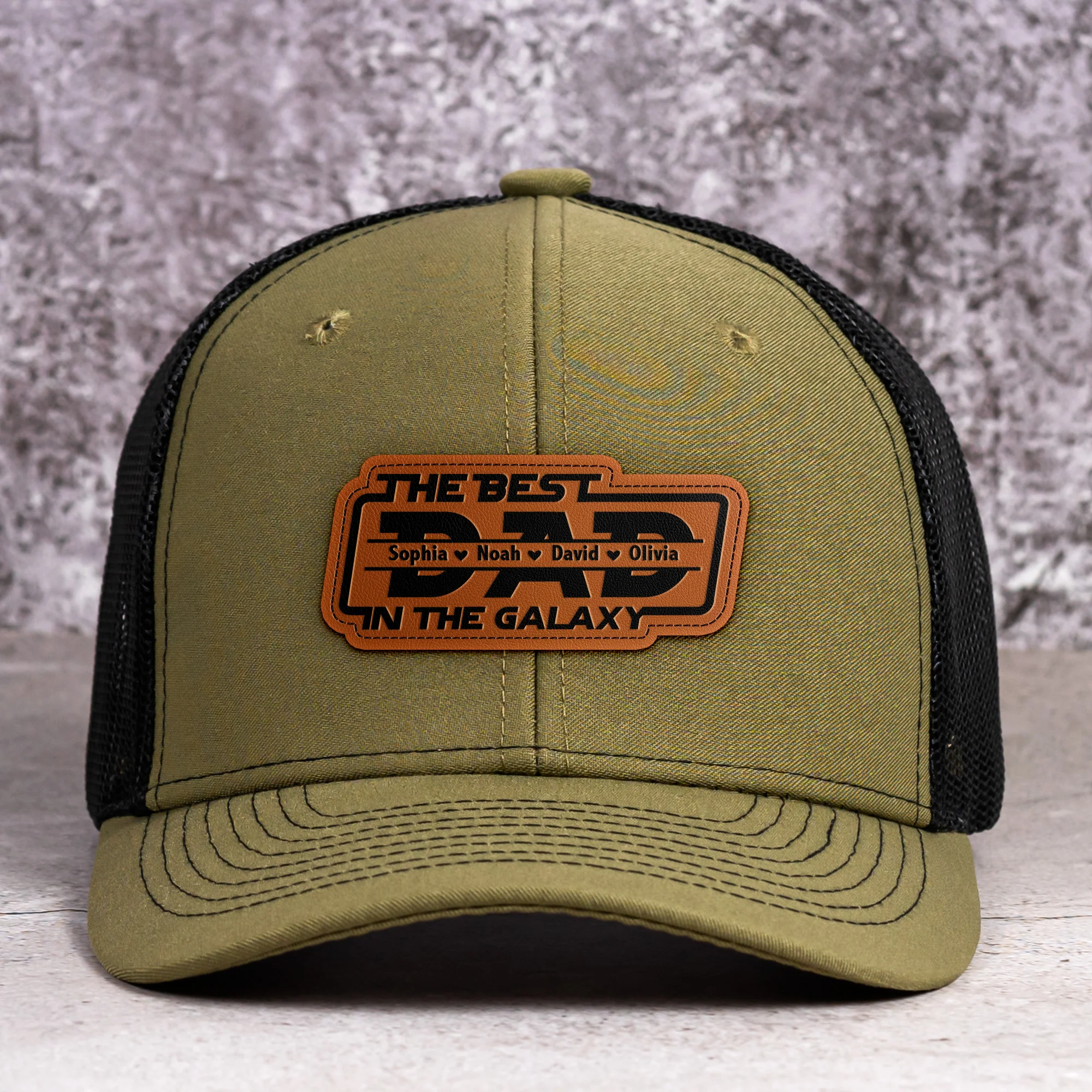 The Best Dad In The Galaxy - Personalized Cap