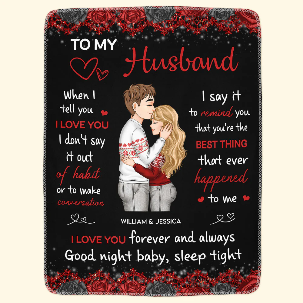 The Best Thing That Happened To Me - Personalized Blanket - Image 6