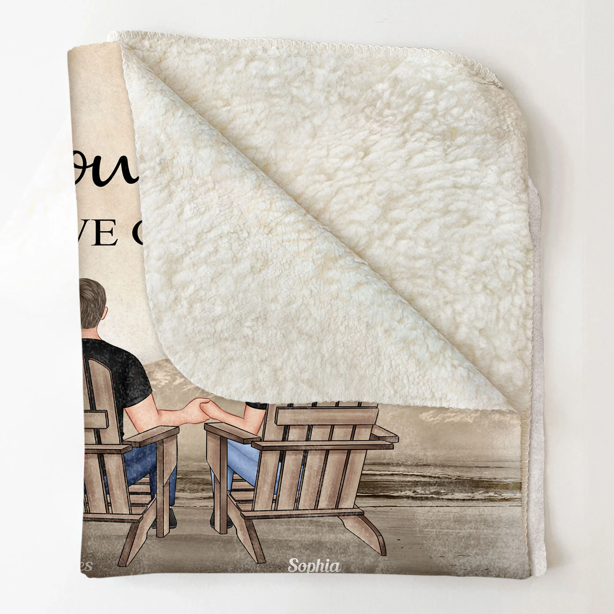 The Day I Met You Couples - Personalized Blanket - Image 6