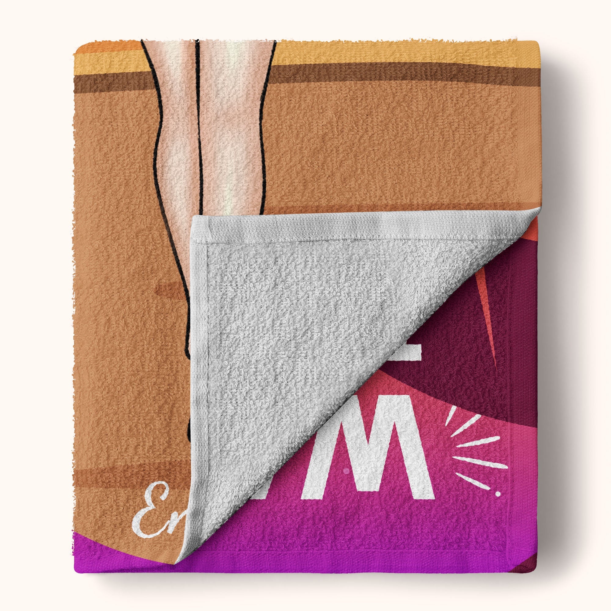 The Girls Are Drinking Again - Personalized Beach Towel - Image 3