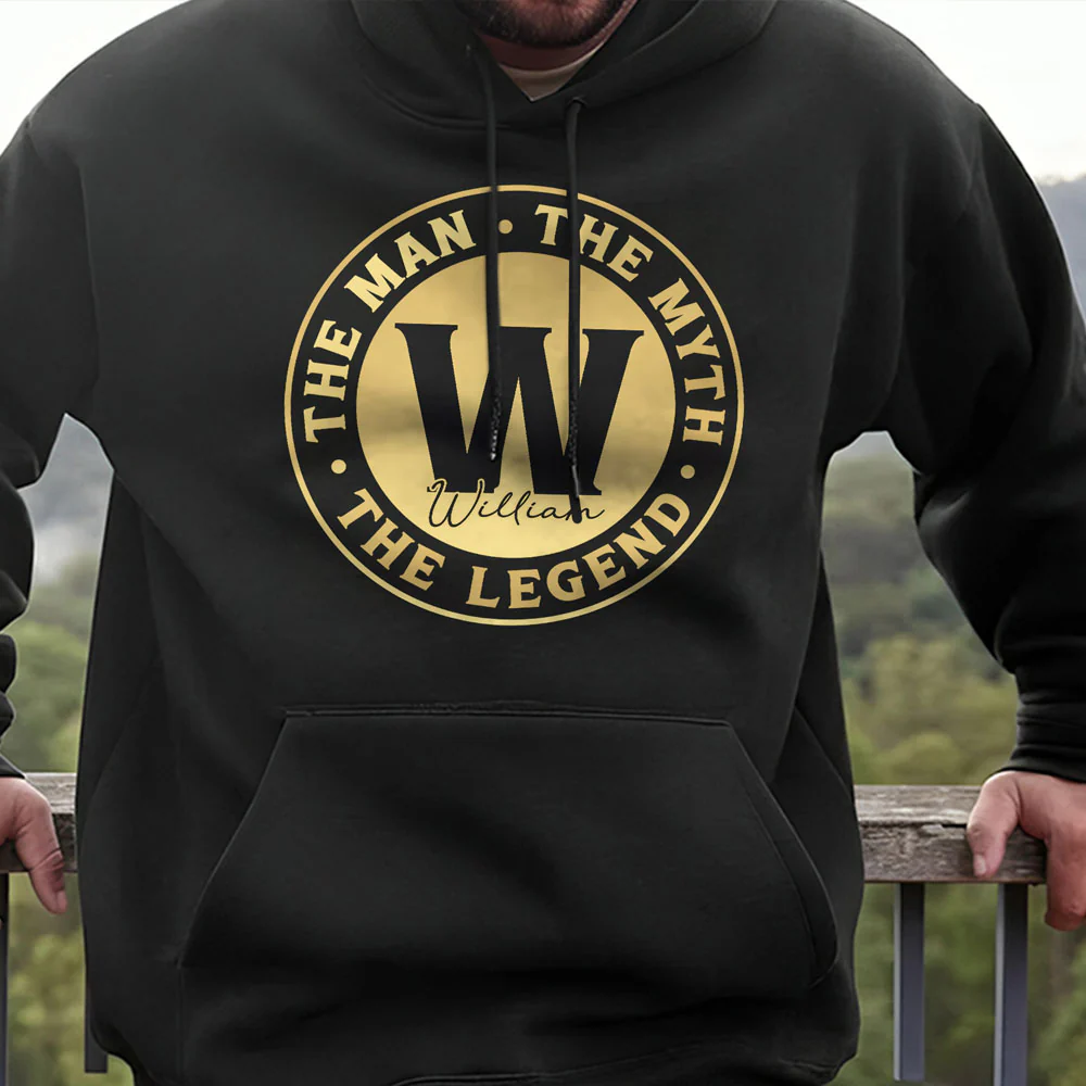 The Man The Myth The Legend Gift For Him - Personalized Shirt - Image 2