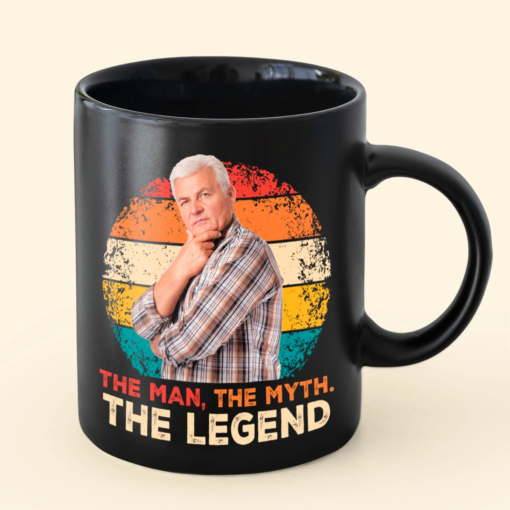 The Man. The Myth. The Legend - Personalized Mug - Image 2
