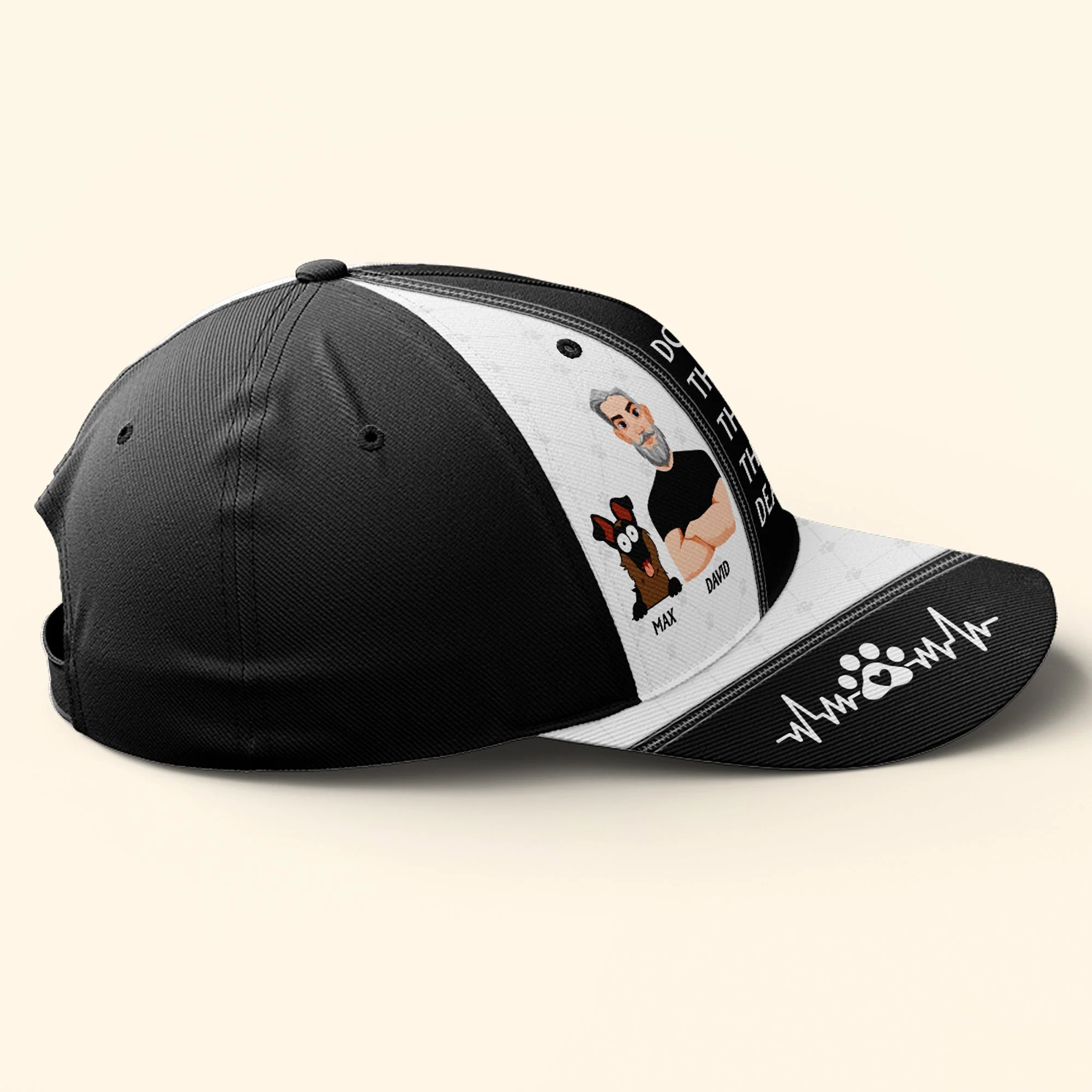 The Man The Myth The Snack Dealer - Personalized Classic Cap - Image 6