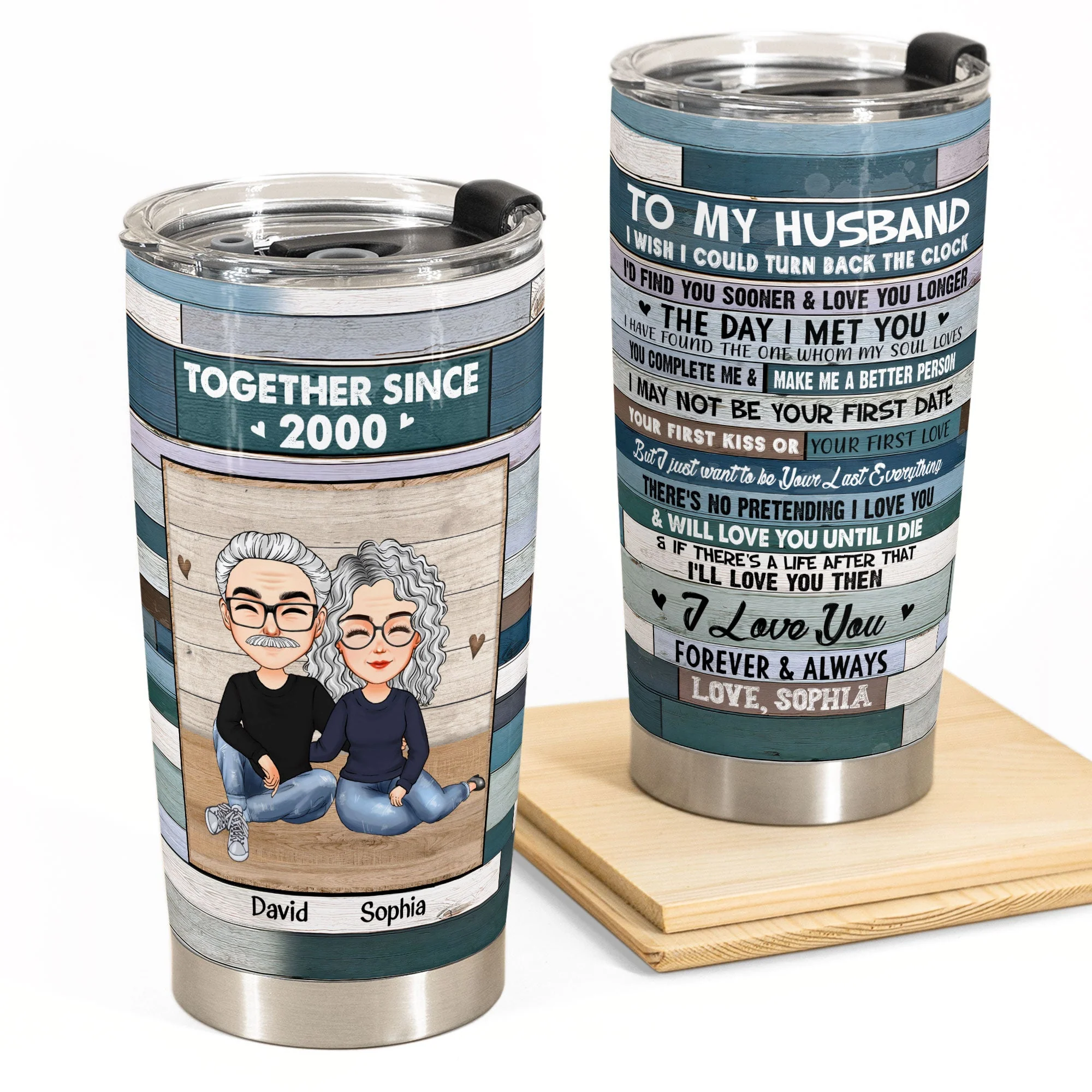 The One Whom My Soul Loves - Personalized Tumbler Cup