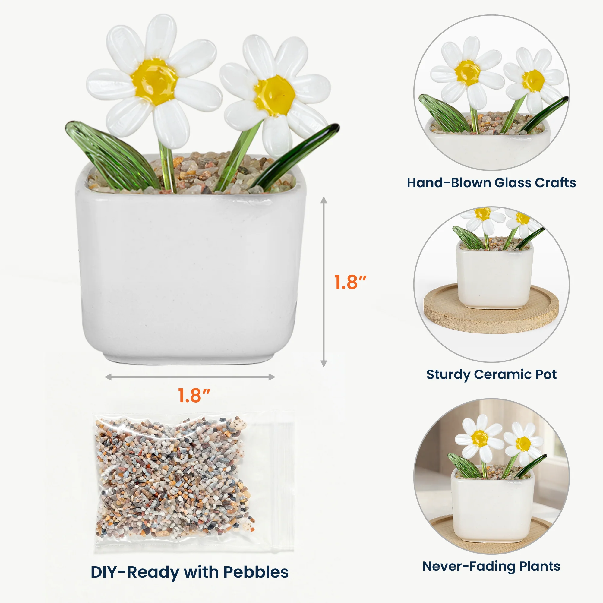 The Only Thing Better Than Being Your Mother Is Watching You Be A Mom - Personalized Plant Pot - Image 7