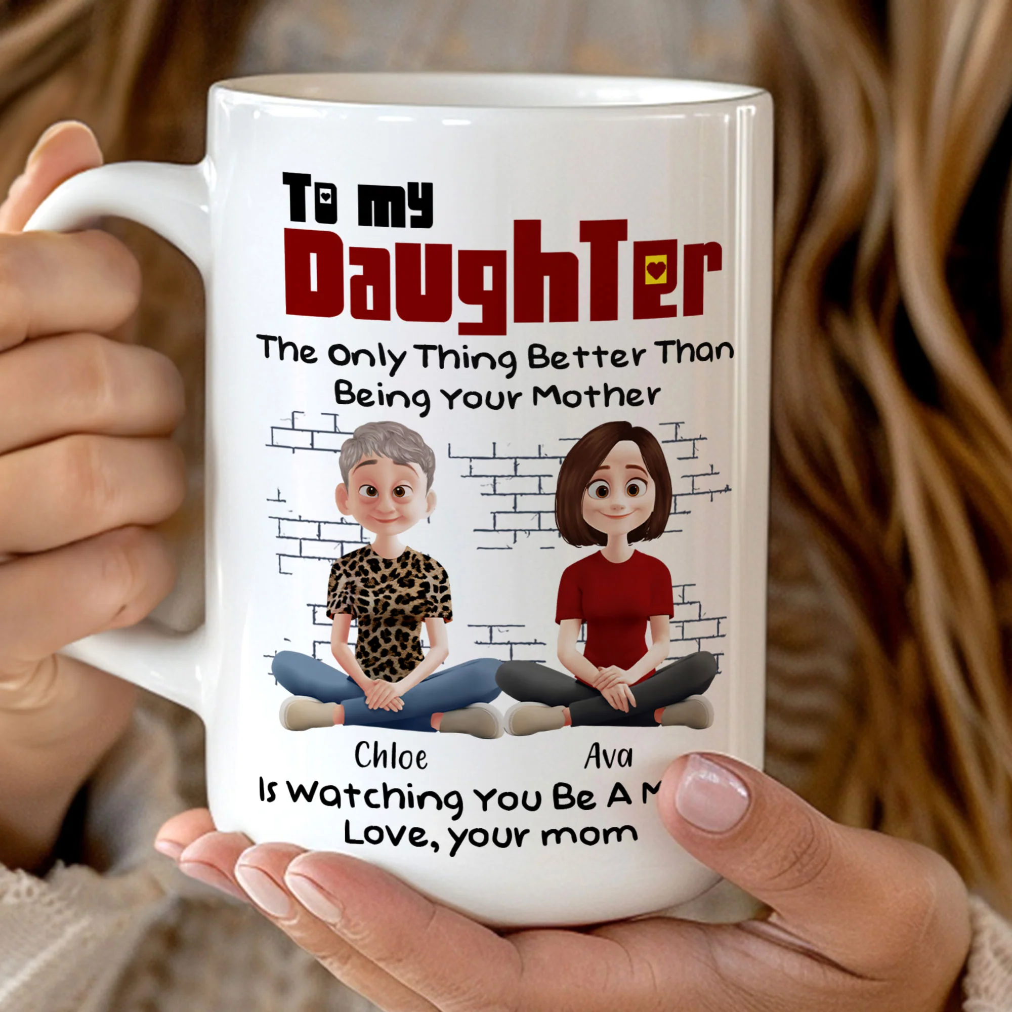 The Only Thing Better Than Being Your Mother - Personalized Mug - Image 5