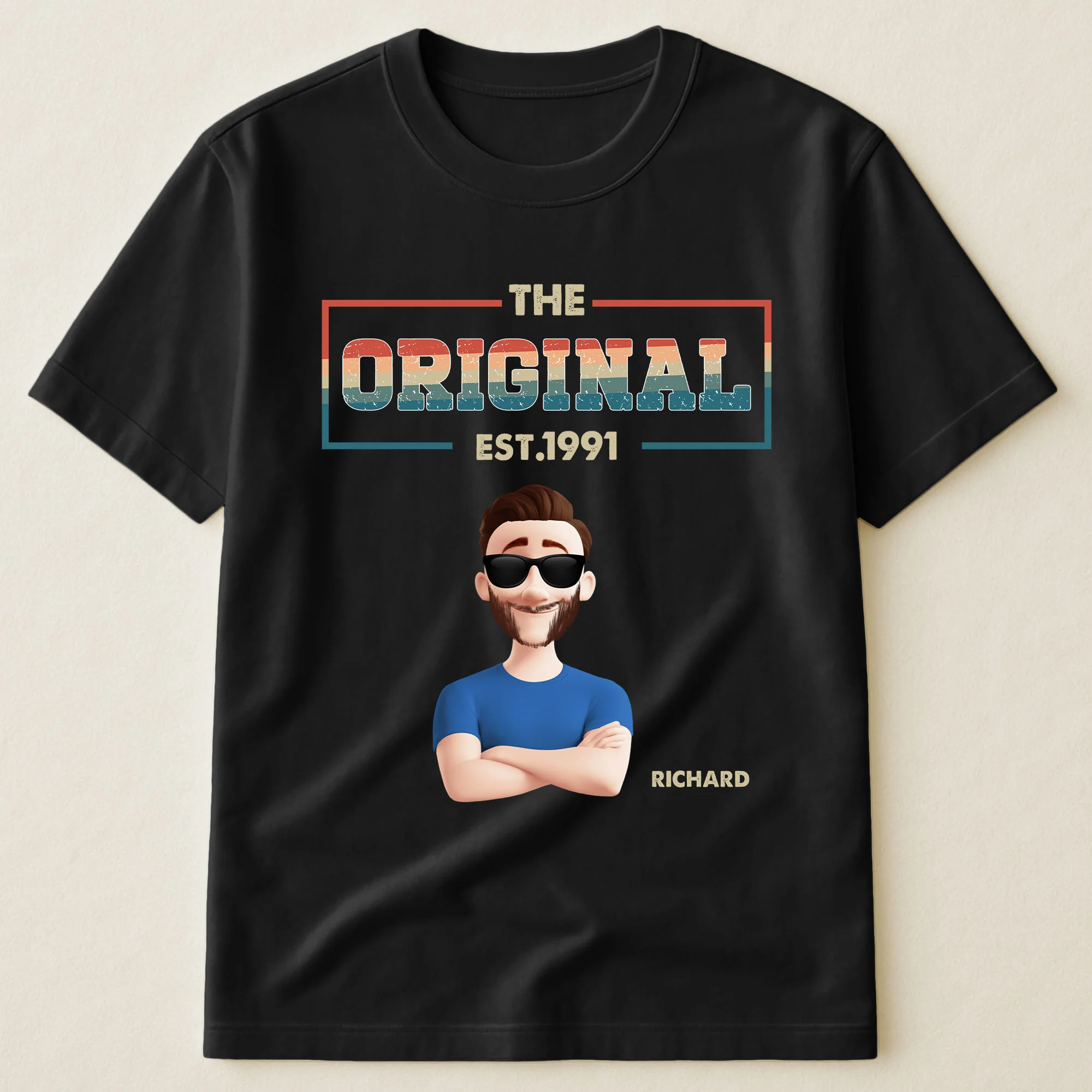 The Original The Remix - Personalized Matching Shirt And Baby Bodysuit - Image 4