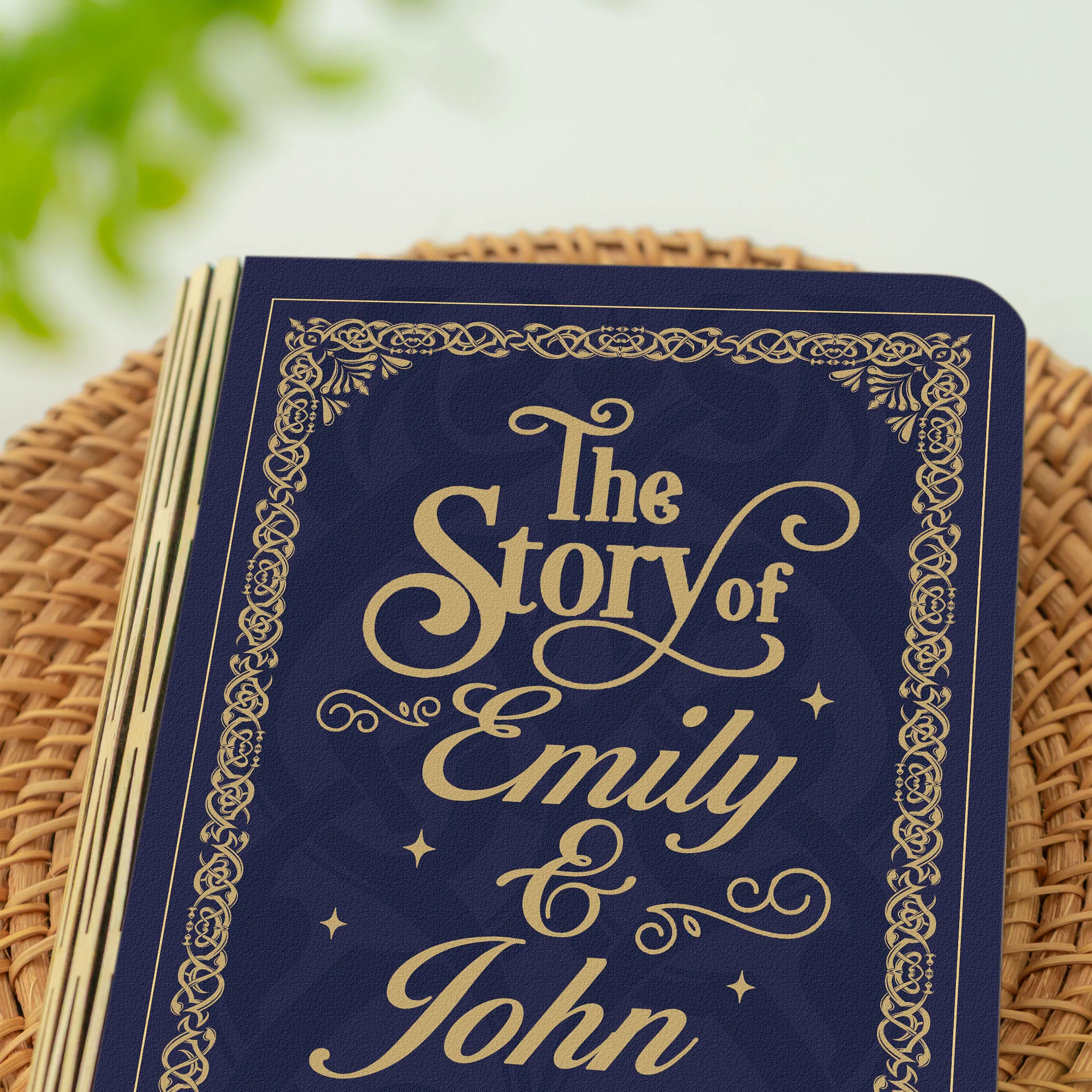 The Story Of Us - Personalized Book Lamp - Image 5