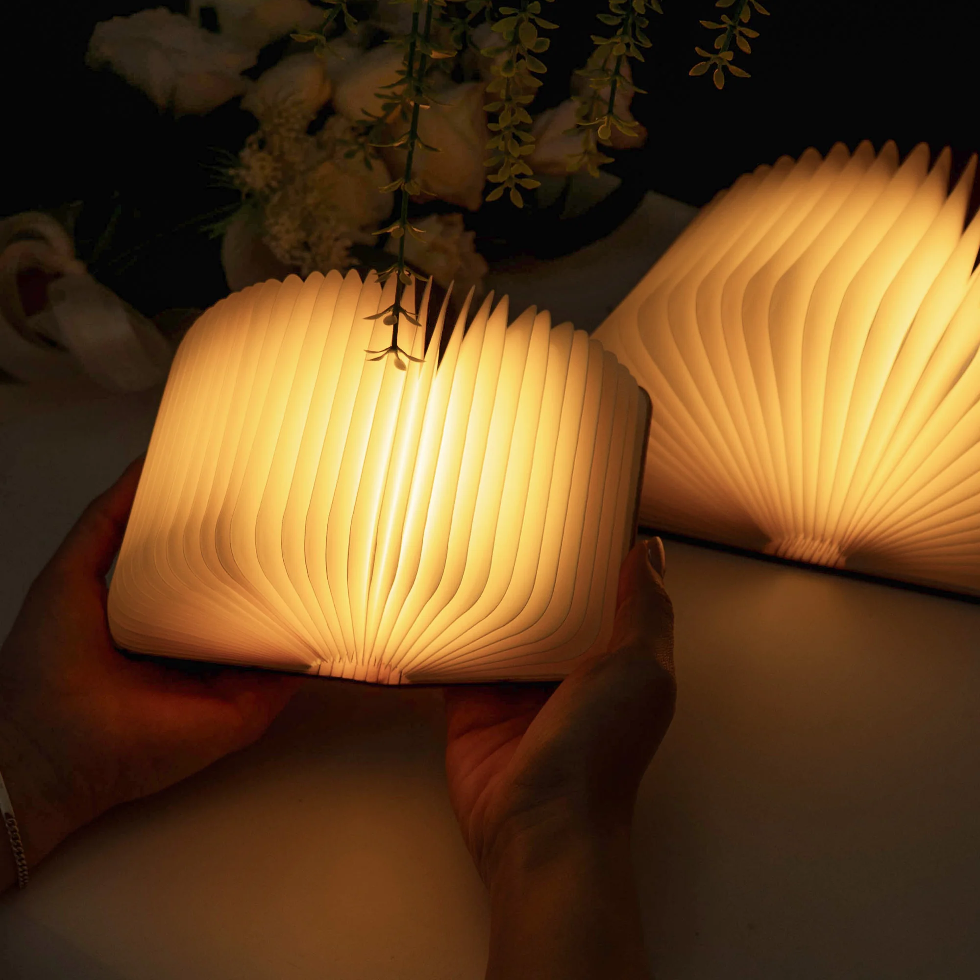 The Story Of Us, Together Since - Personalized Book Lamp - Image 6