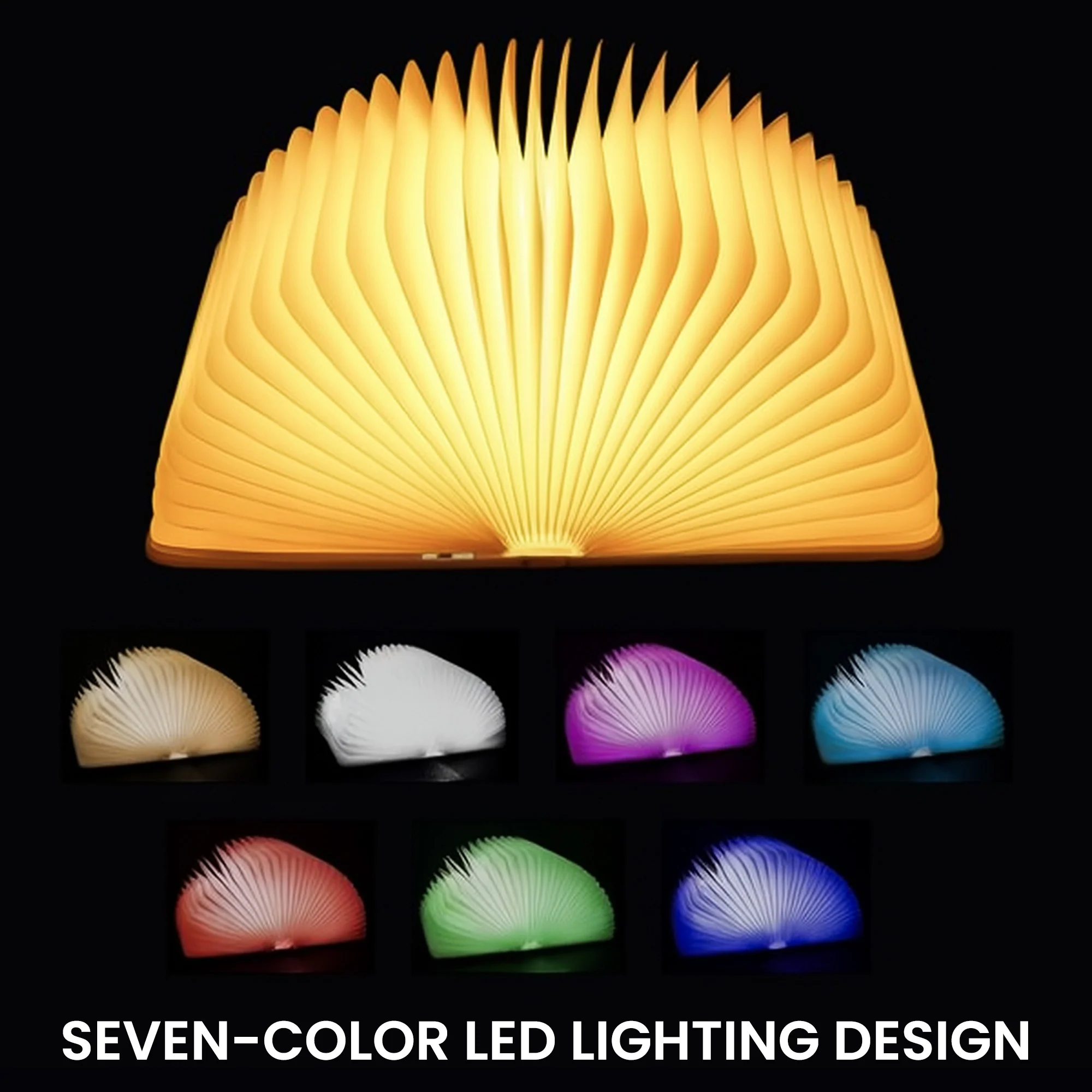 The Story Of Us, Together Since - Personalized Book Lamp - Image 8