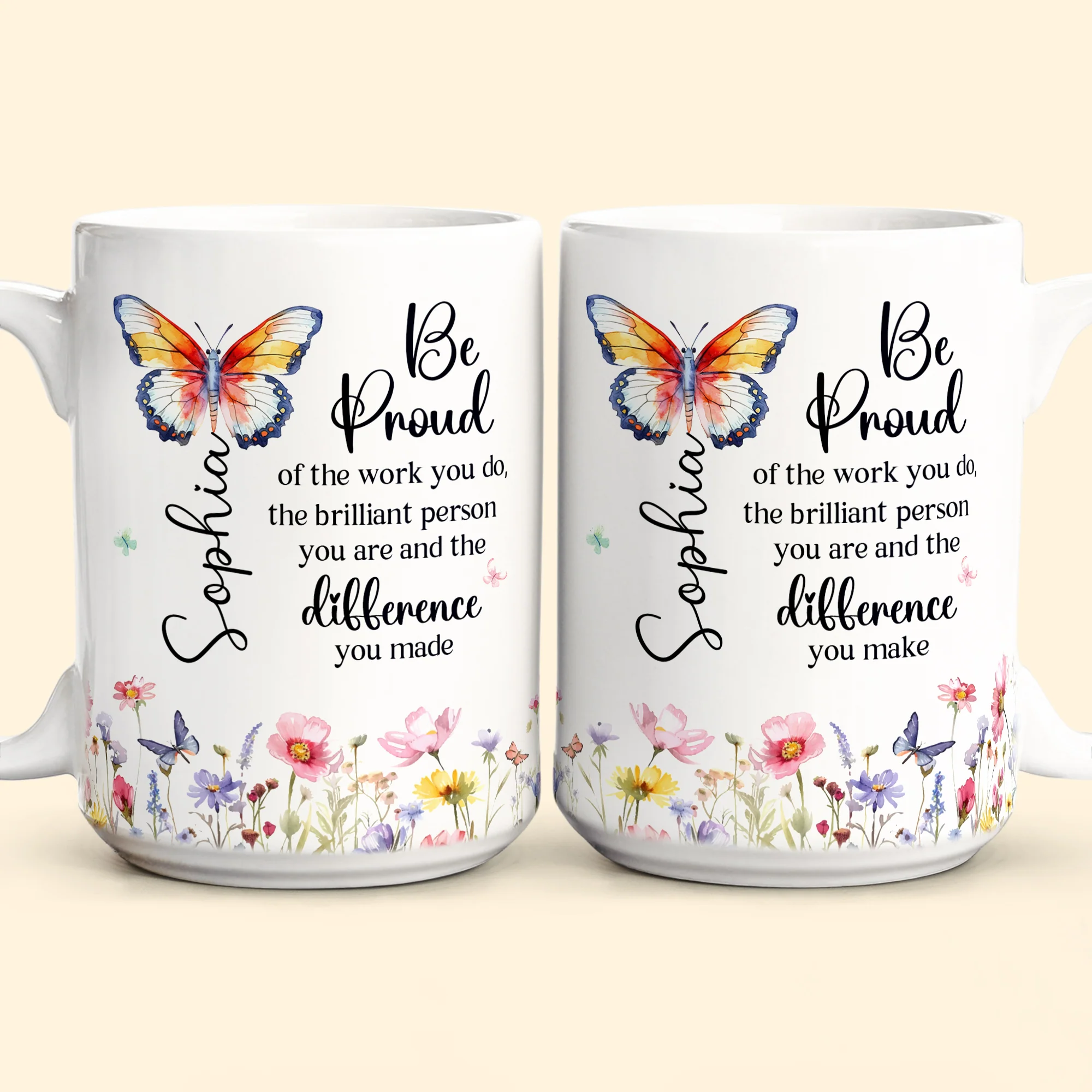 The World Needs More Of Who You Are - Personalized Mug - Image 6