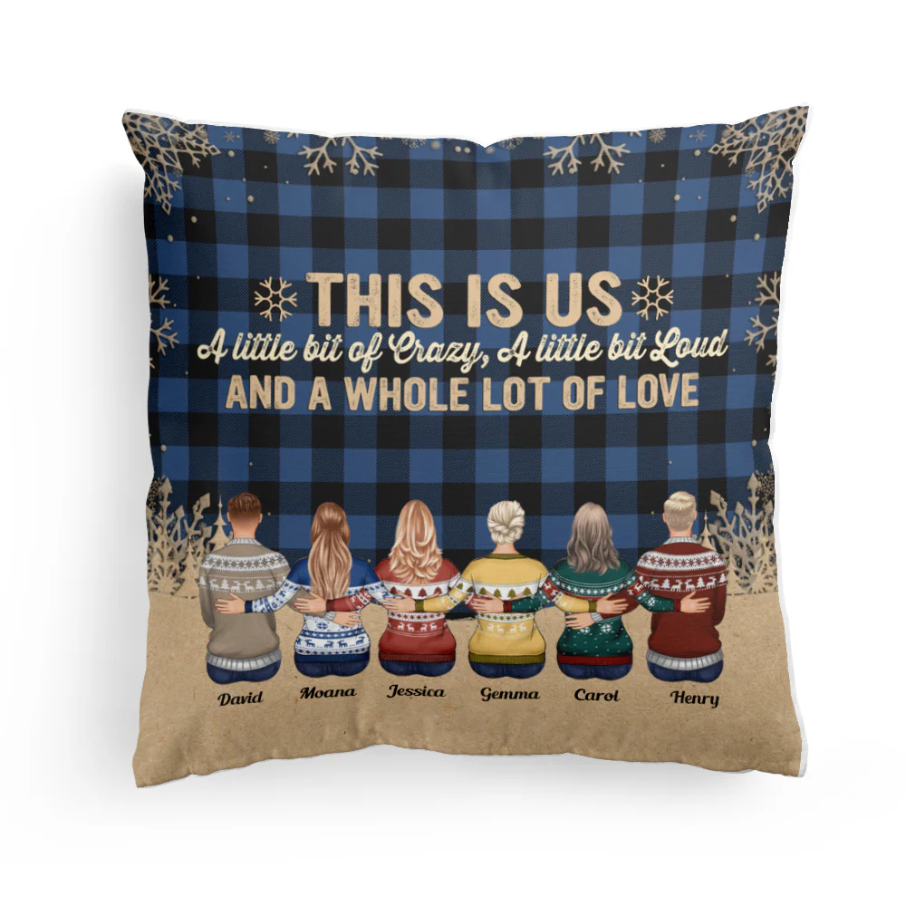 There Is No Greater Gift Than Brothers & Sisters - Personalized Pillow (Insert Included) - Image 4