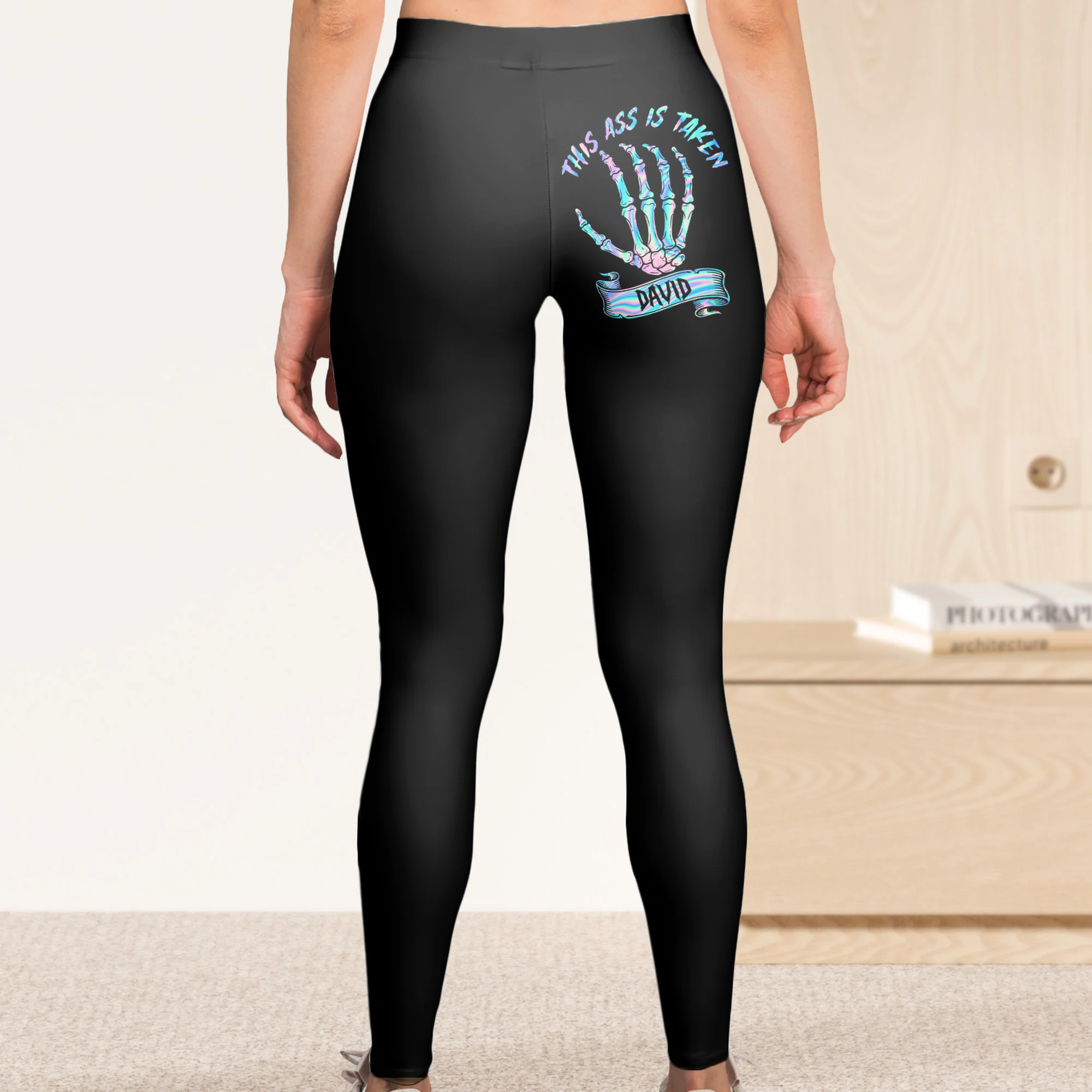 This A$$ Is Taken Naughty Gifts For Her - Personalized Leggings - Image 4
