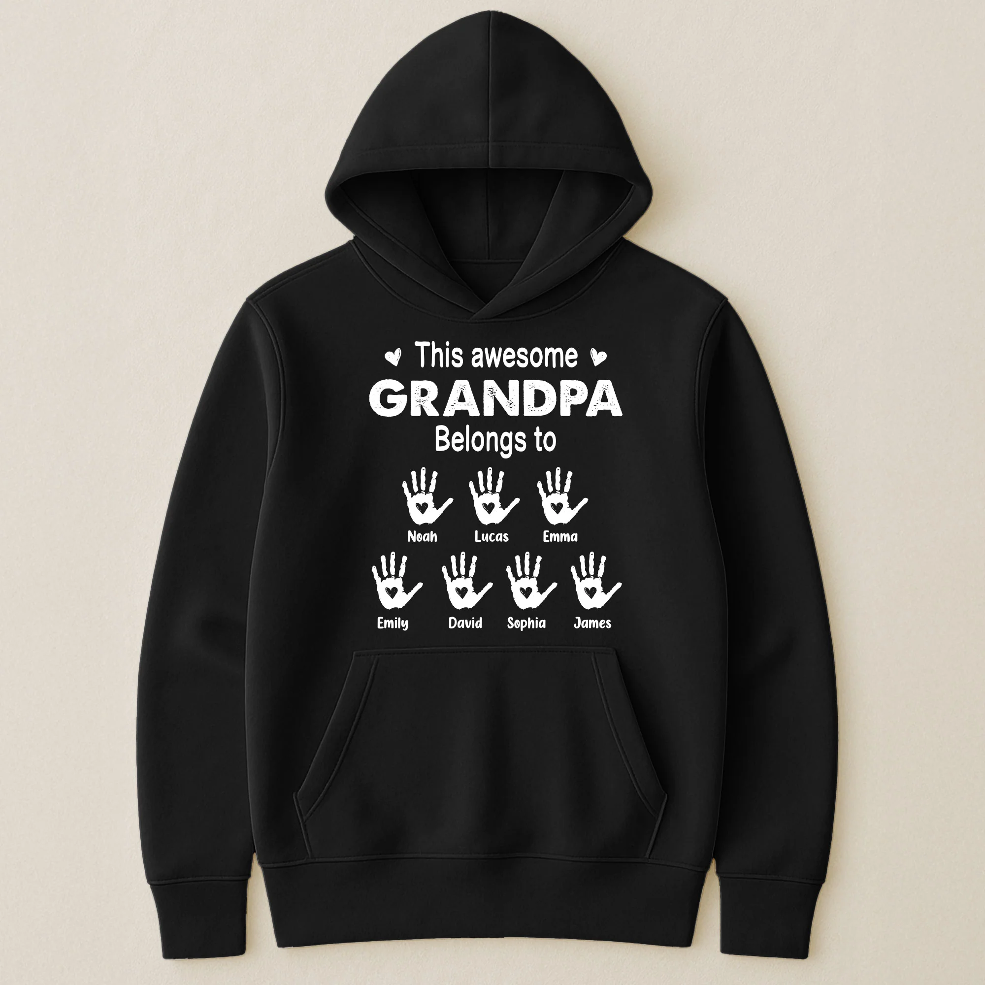 This Awesome Grandpa Belongs To - Personalized Shirt - Image 3