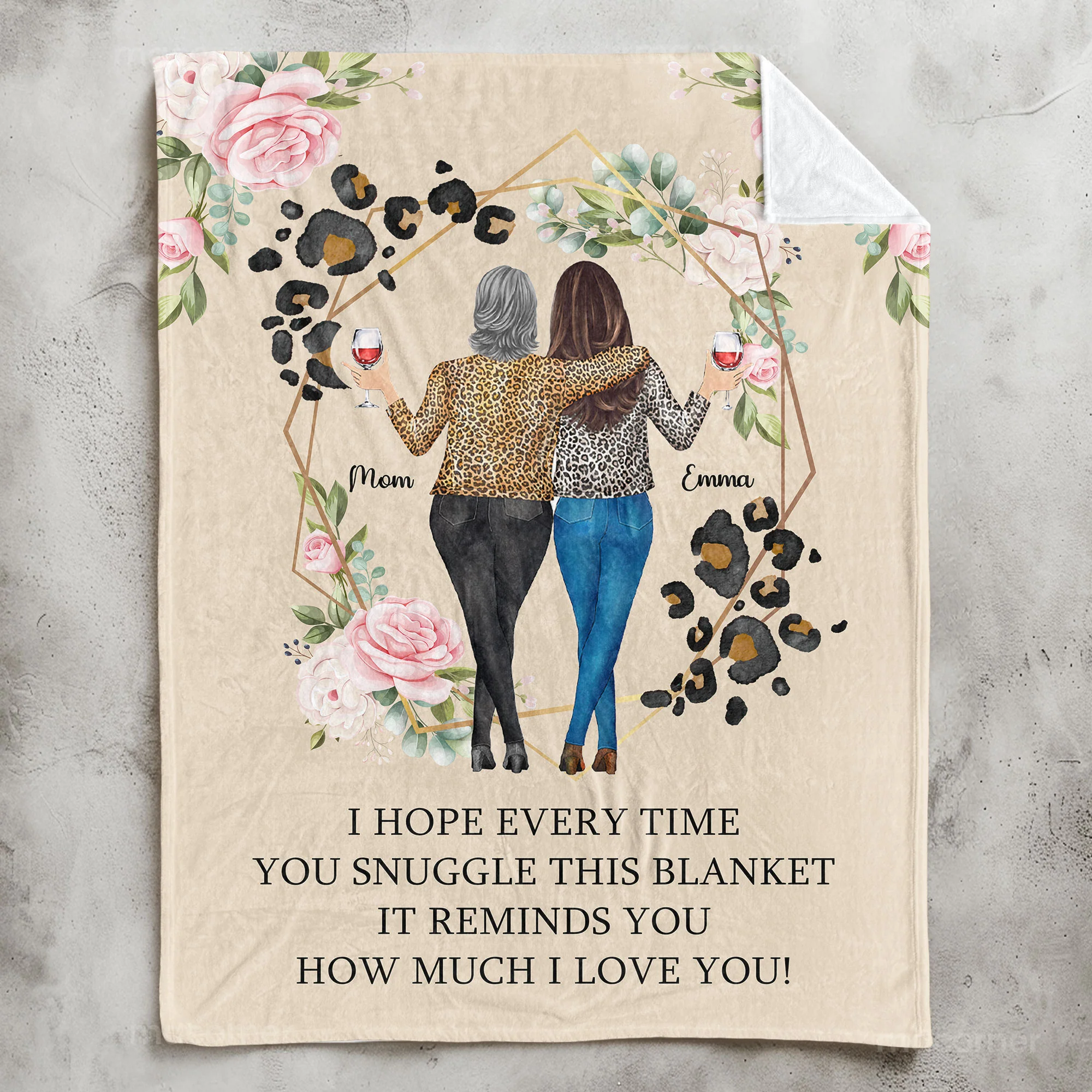 This Blanket Reminds You How Much I Love You - Personalized Blanket - Image 2