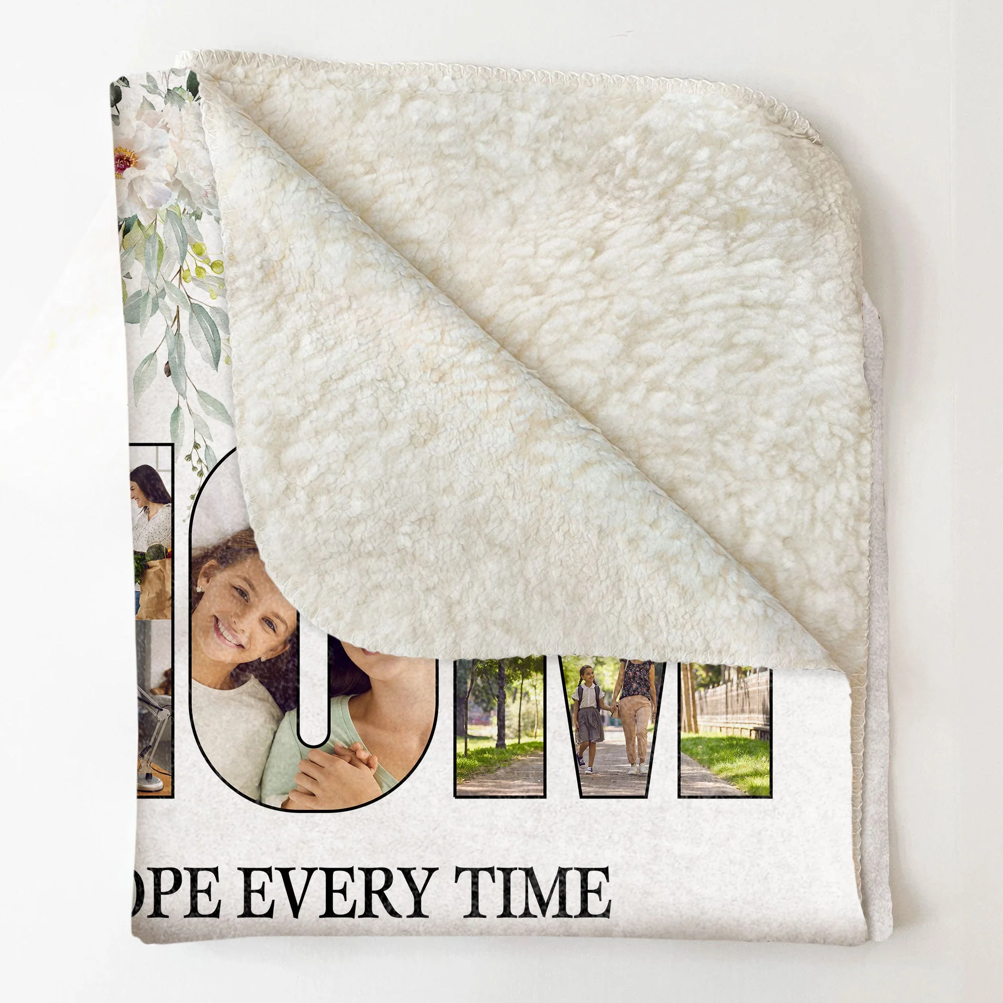 This Blanket Reminds You How Much We Love You - Personalized Photo Blanket - Image 5