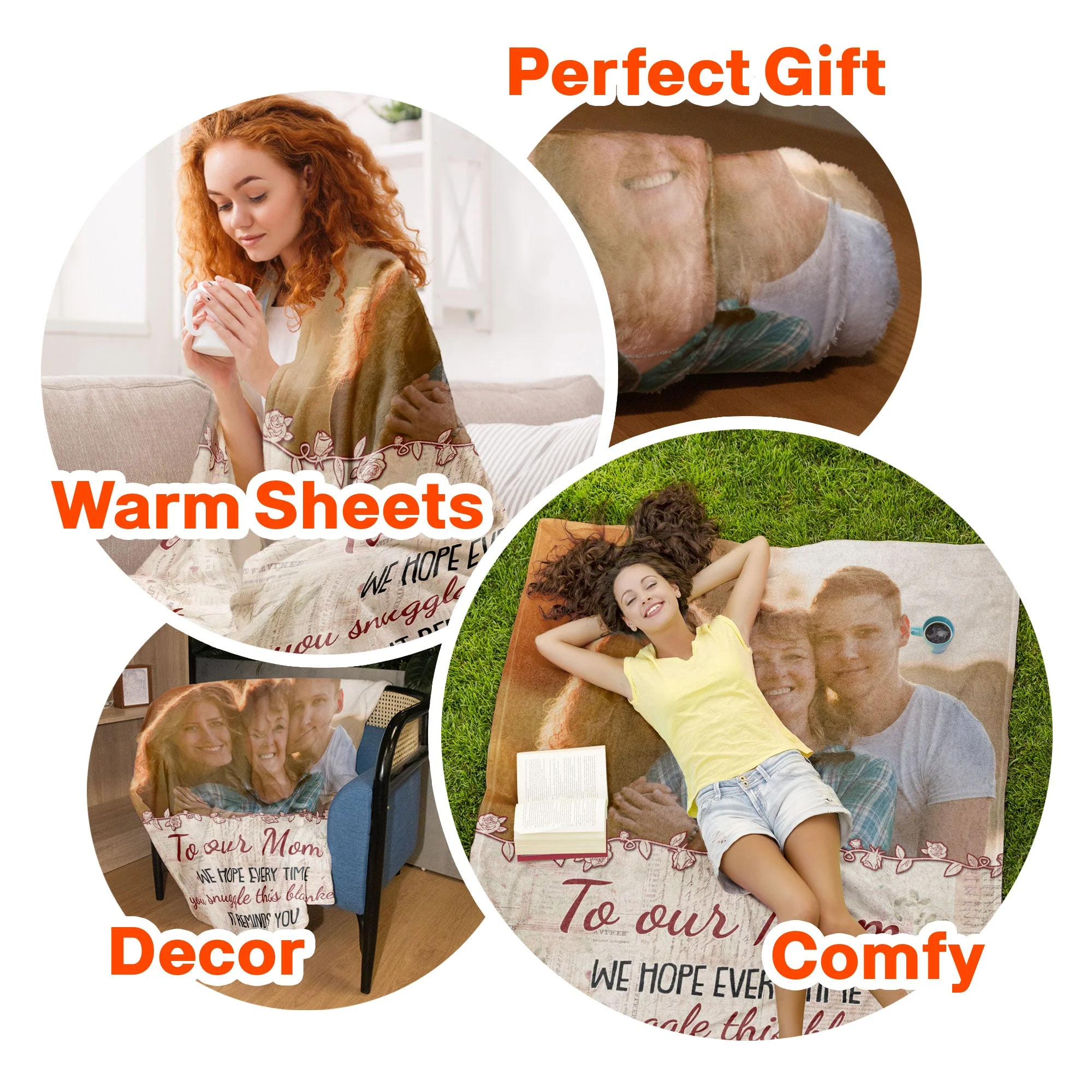This Blanket Reminds You How Much We Love You - Personalized Photo Blanket - Image 7