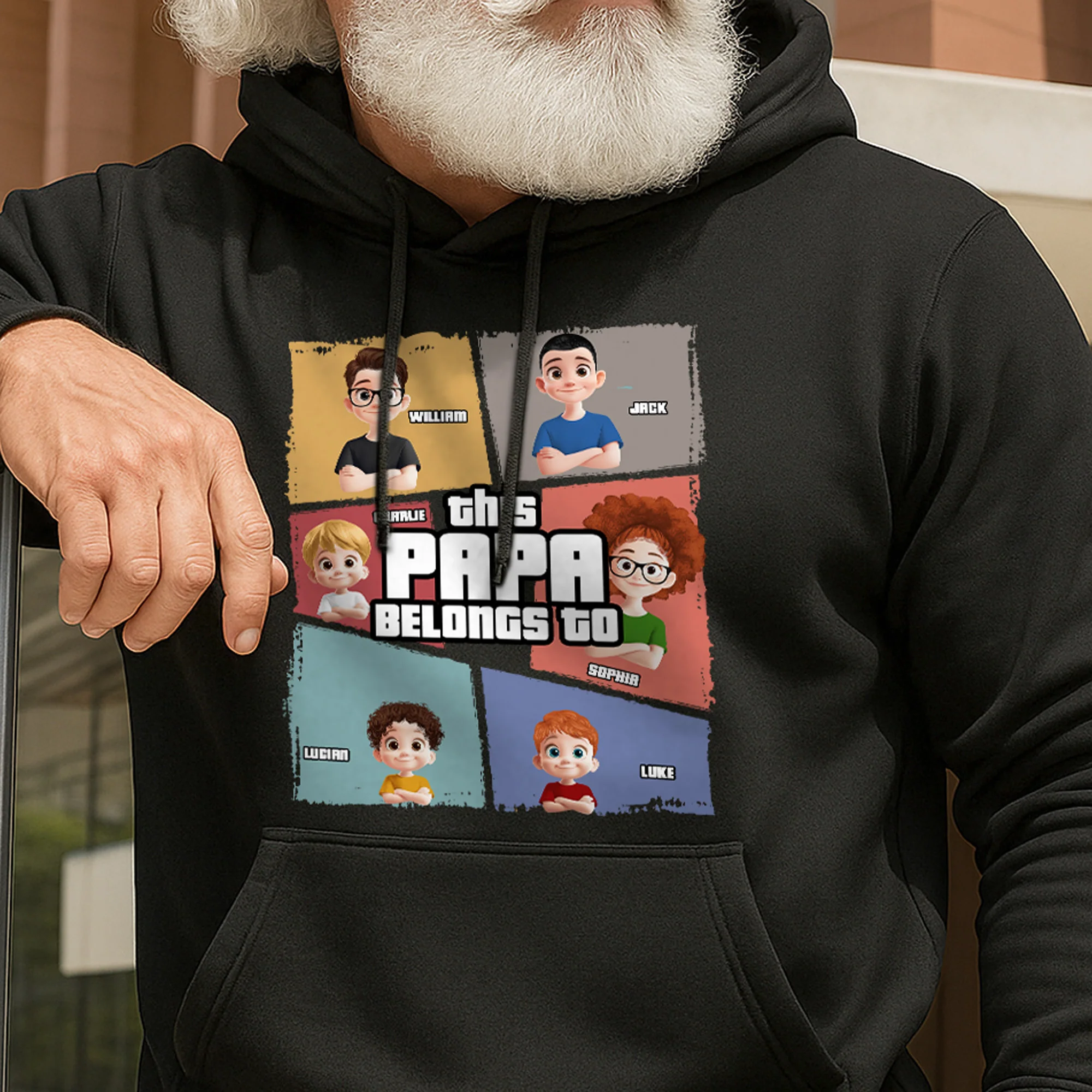This Grandpa Belongs To - Personalized Shirt - Image 5