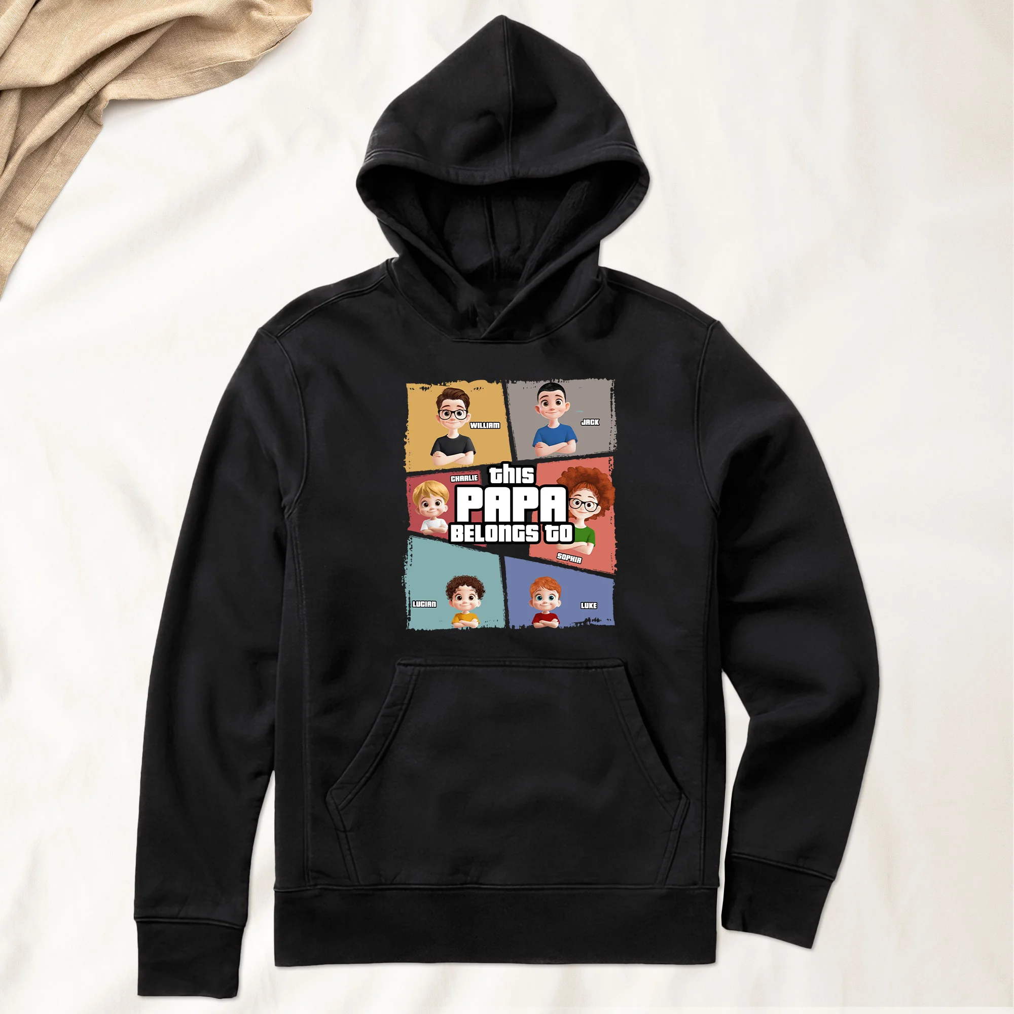 This Grandpa Belongs To - Personalized Shirt - Gift For Grandpa - Image 5