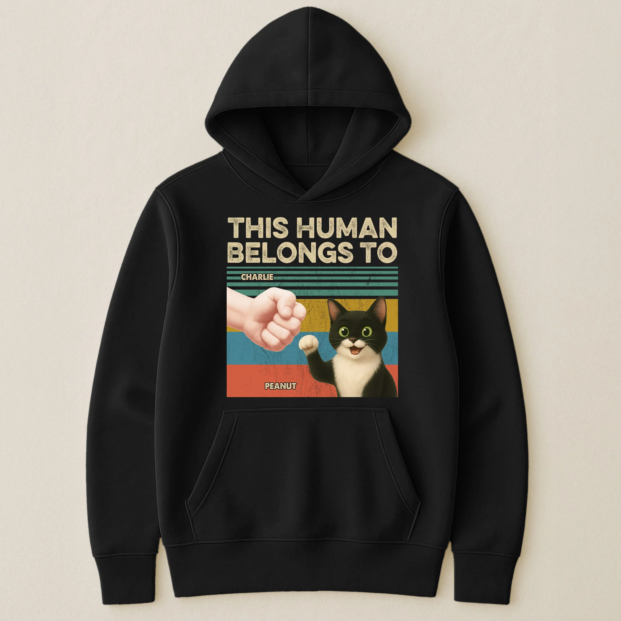 This Human Belongs To - Personalized Shirt - Image 5