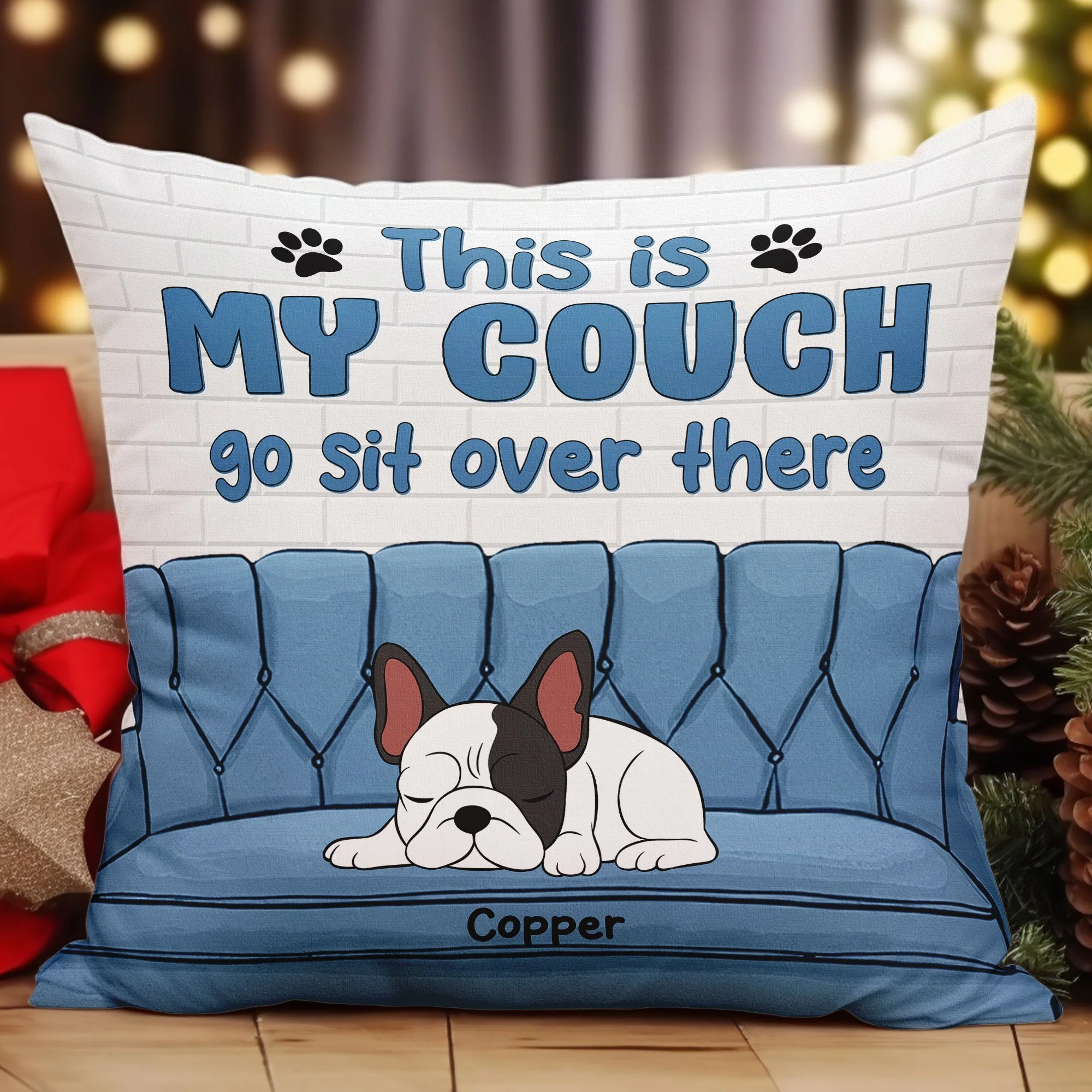 This Is My Couch - Personalized Pillow (Insert Included) - Image 2