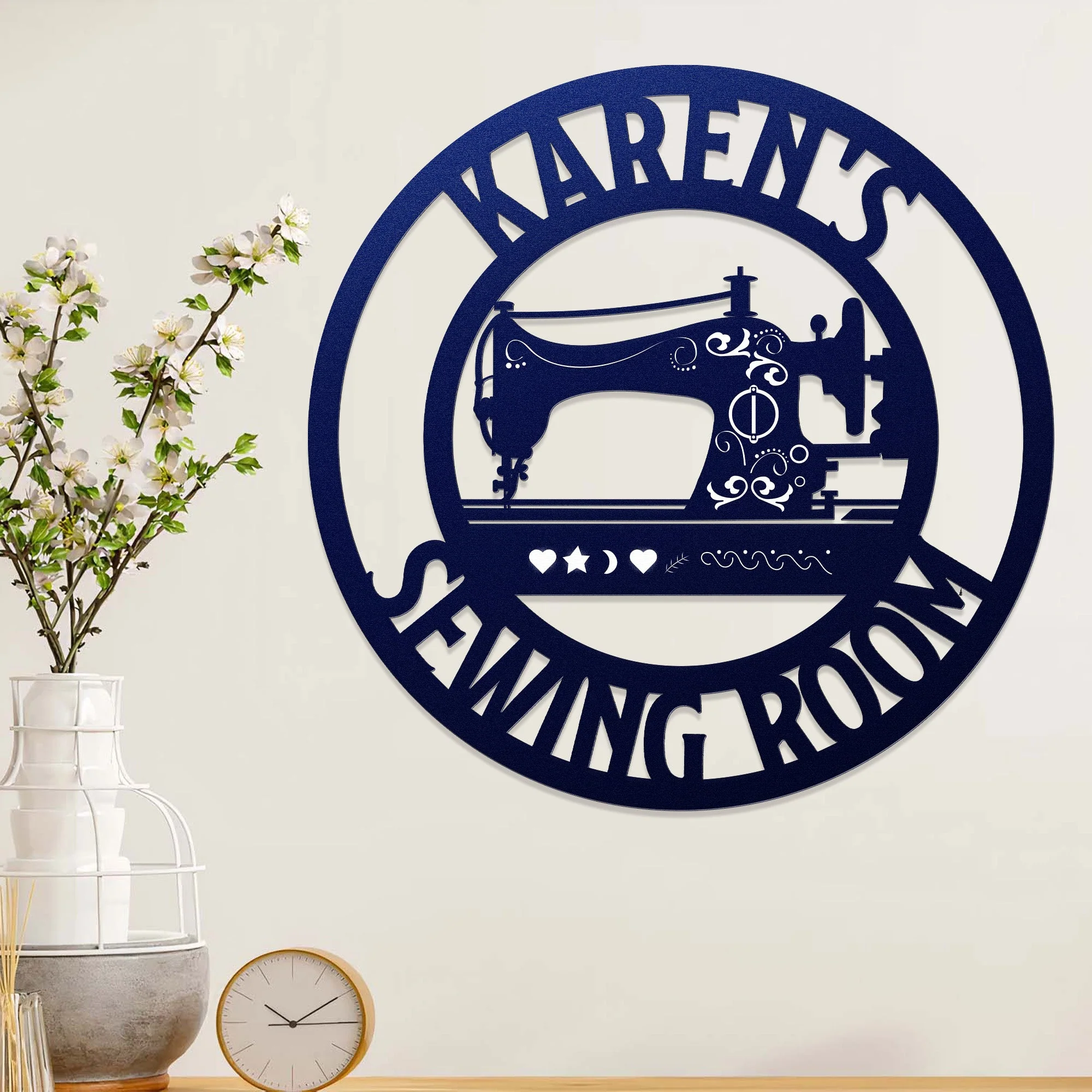 This Is My Sewing Room - Personalized Metal Sign - Image 3
