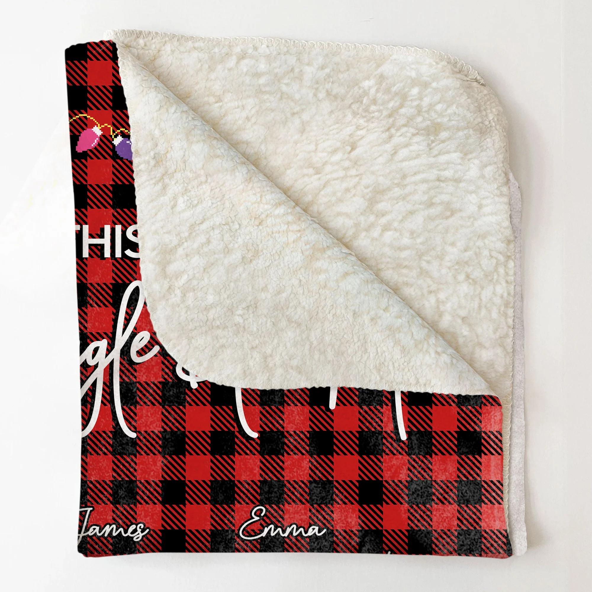 This Is Our Snuggle Blanket - Personalized Blanket - Image 4