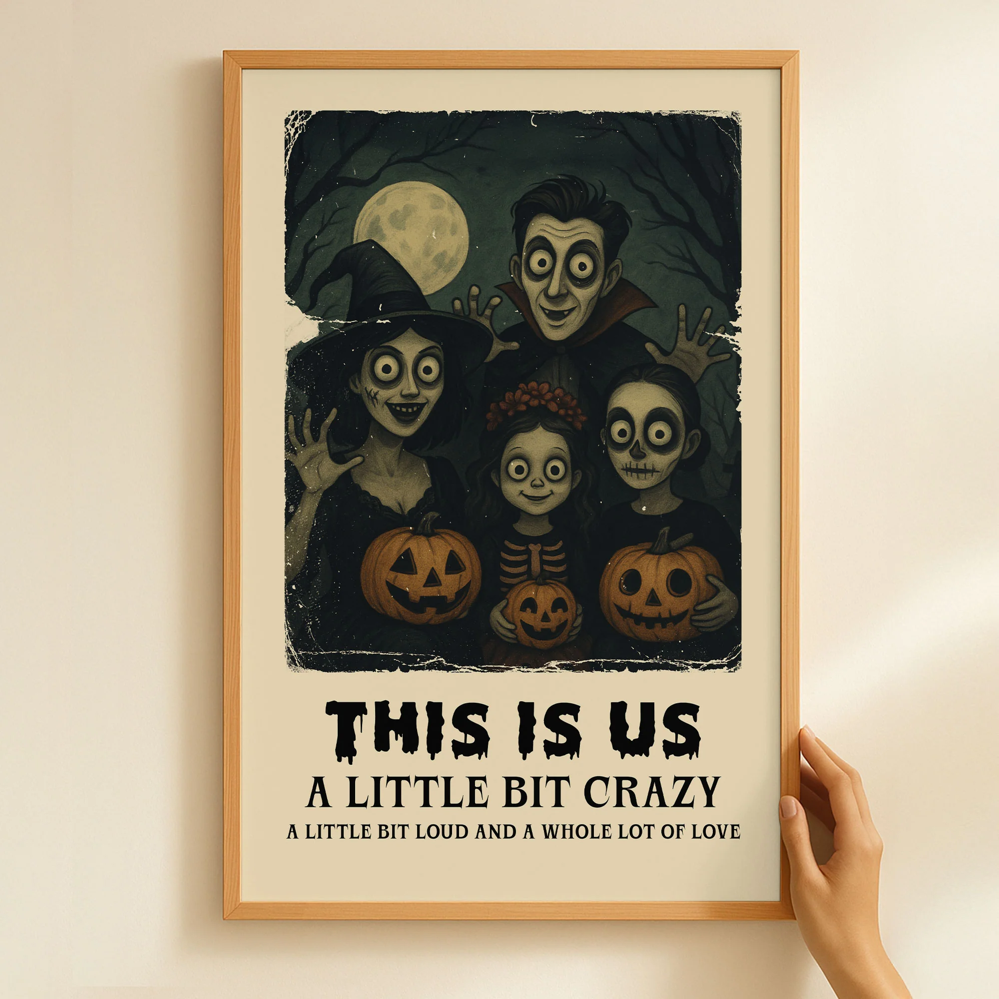 This Is Us A Little Bit Crazy - Personalized Photo Poster - Image 6