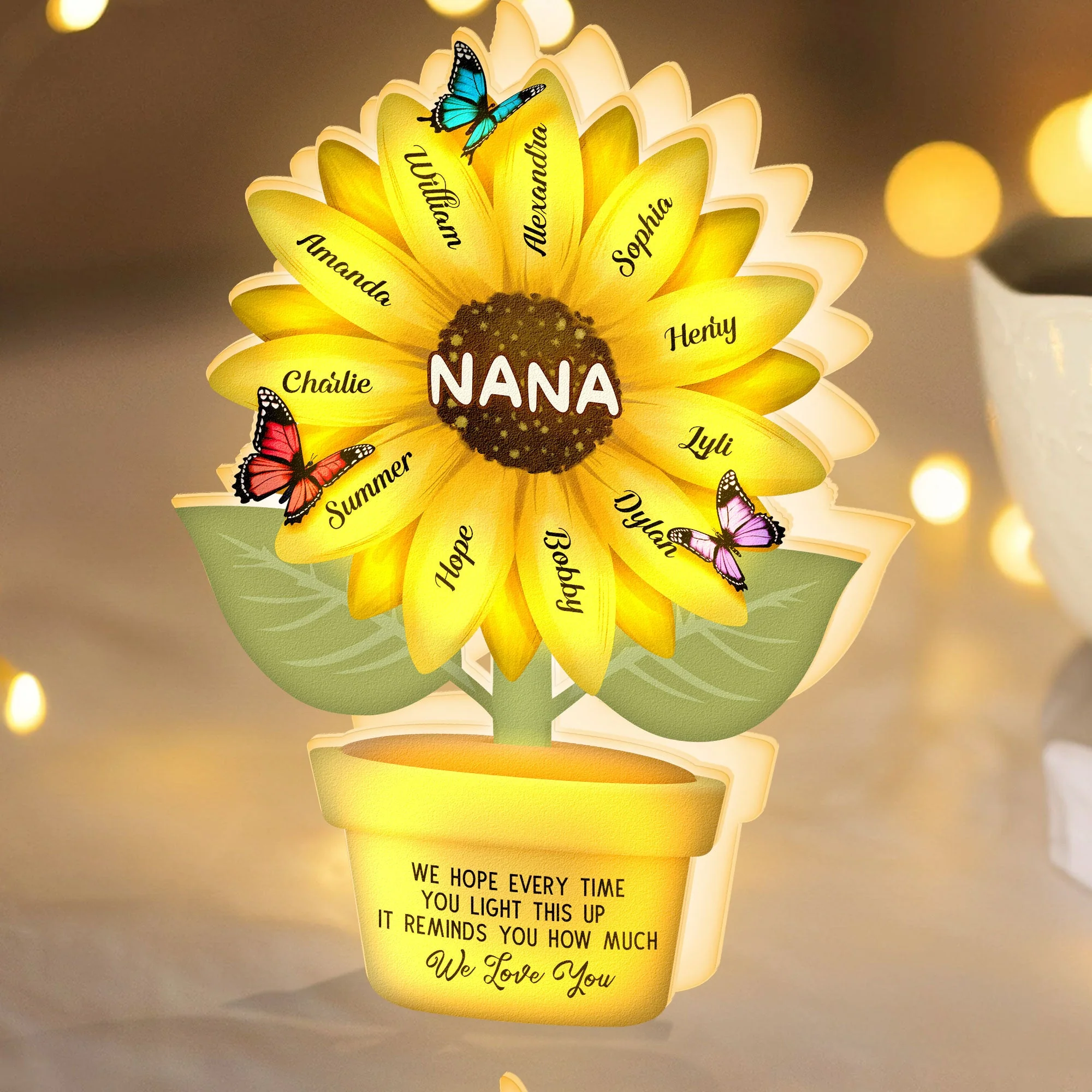 This Light Reminds You How Much We Love You - Personalized Light Box - Image 3