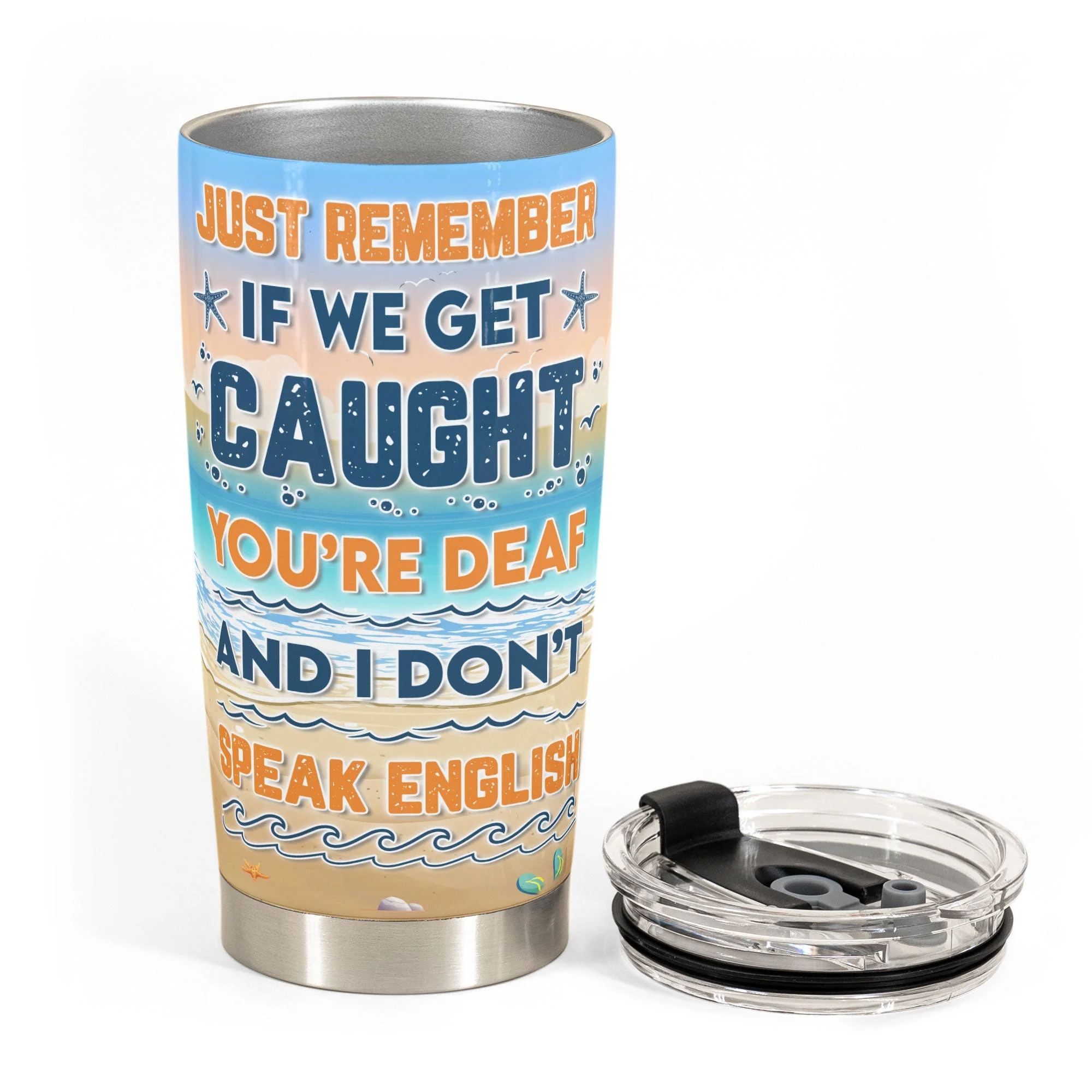 Tiki Bar - Partners In Crime - Personalized Tumbler Cup - Image 3