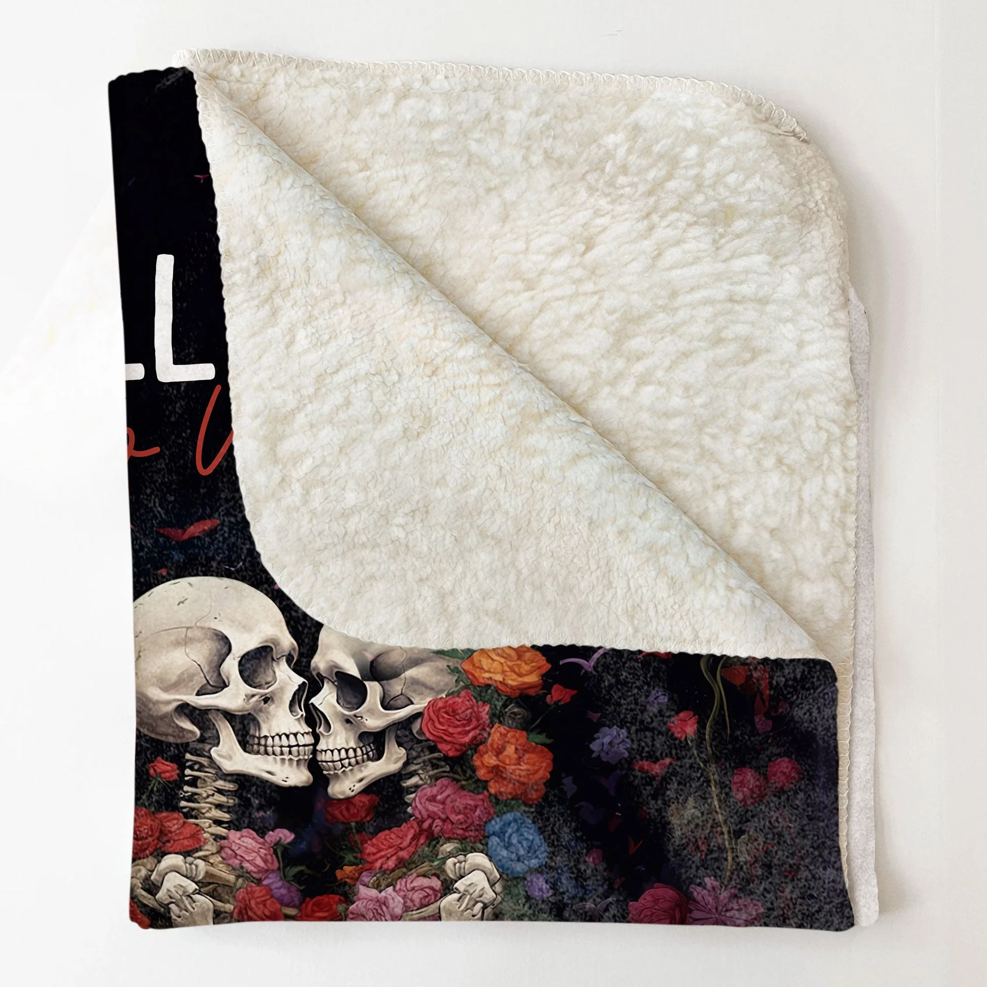 Till Death Do Us Part - Personalized Blanket - Image 4