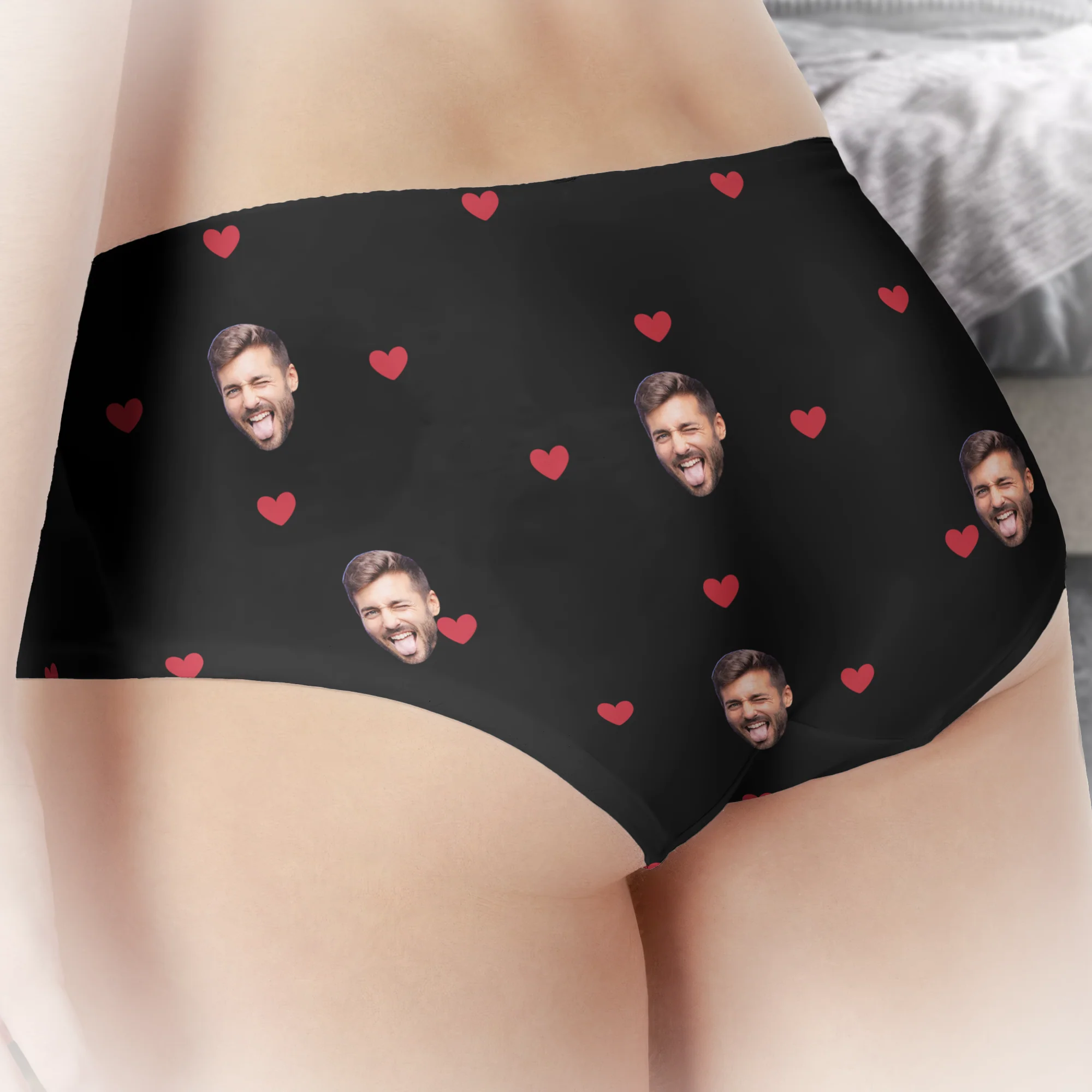 To Do List Funny Anniversary Gift - Personalized Photo Couple Matching Underwear - Image 6