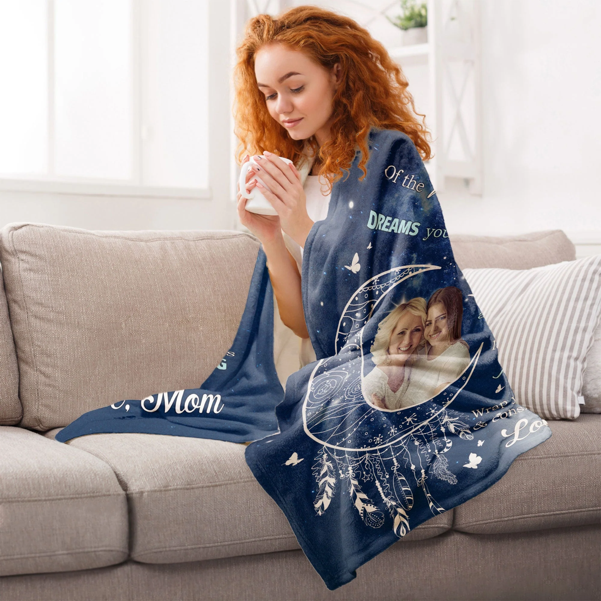 To My Daughter Believe In Yourself As Much As I Believe In You - Personalized Photo Blanket - Image 6