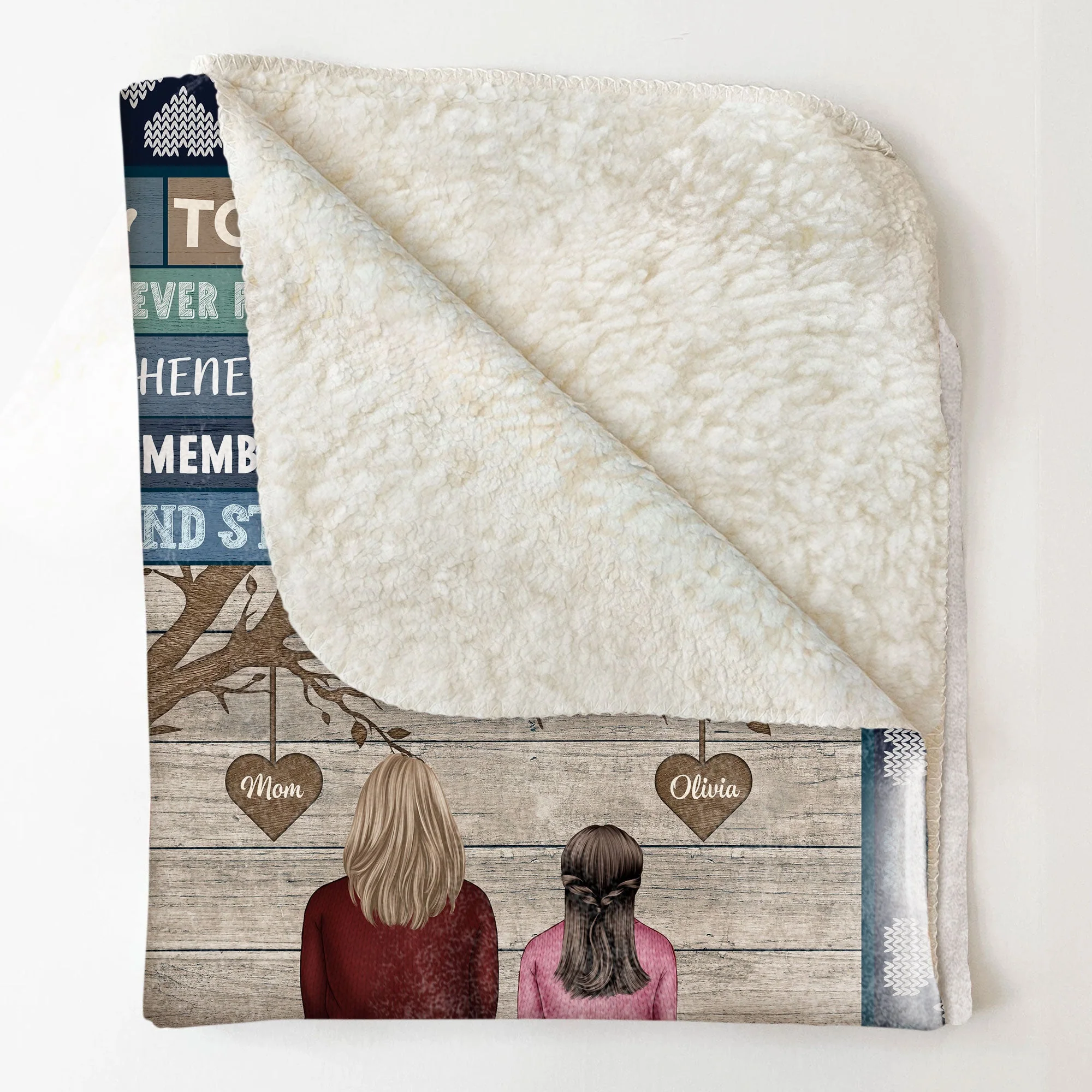 To My Daughter Son Never Forget How Much I Love You - Personalized Blanket - Image 6