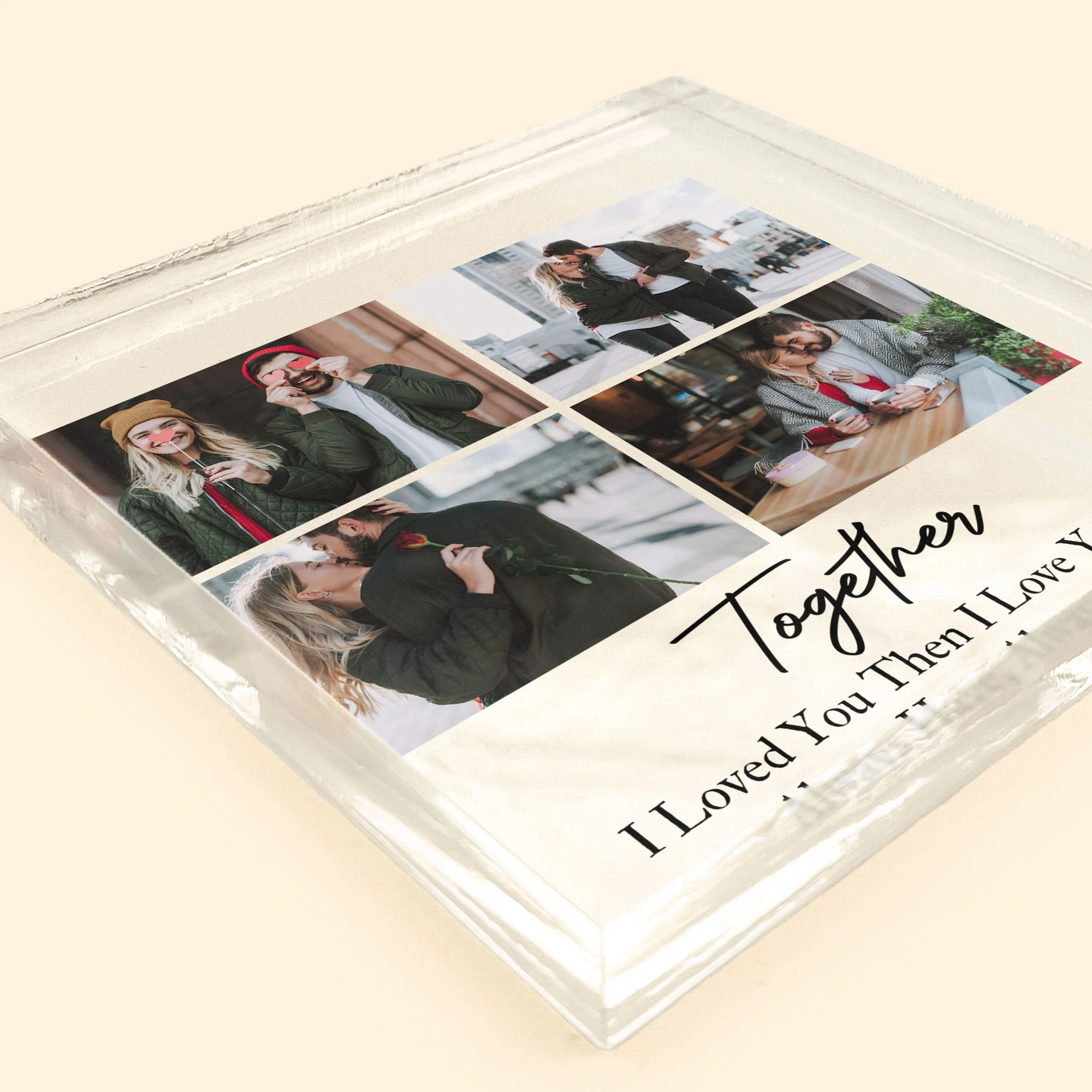 Together I Loved You Then I Love You Still - Personalized Acrylic Photo Plaque - Image 5