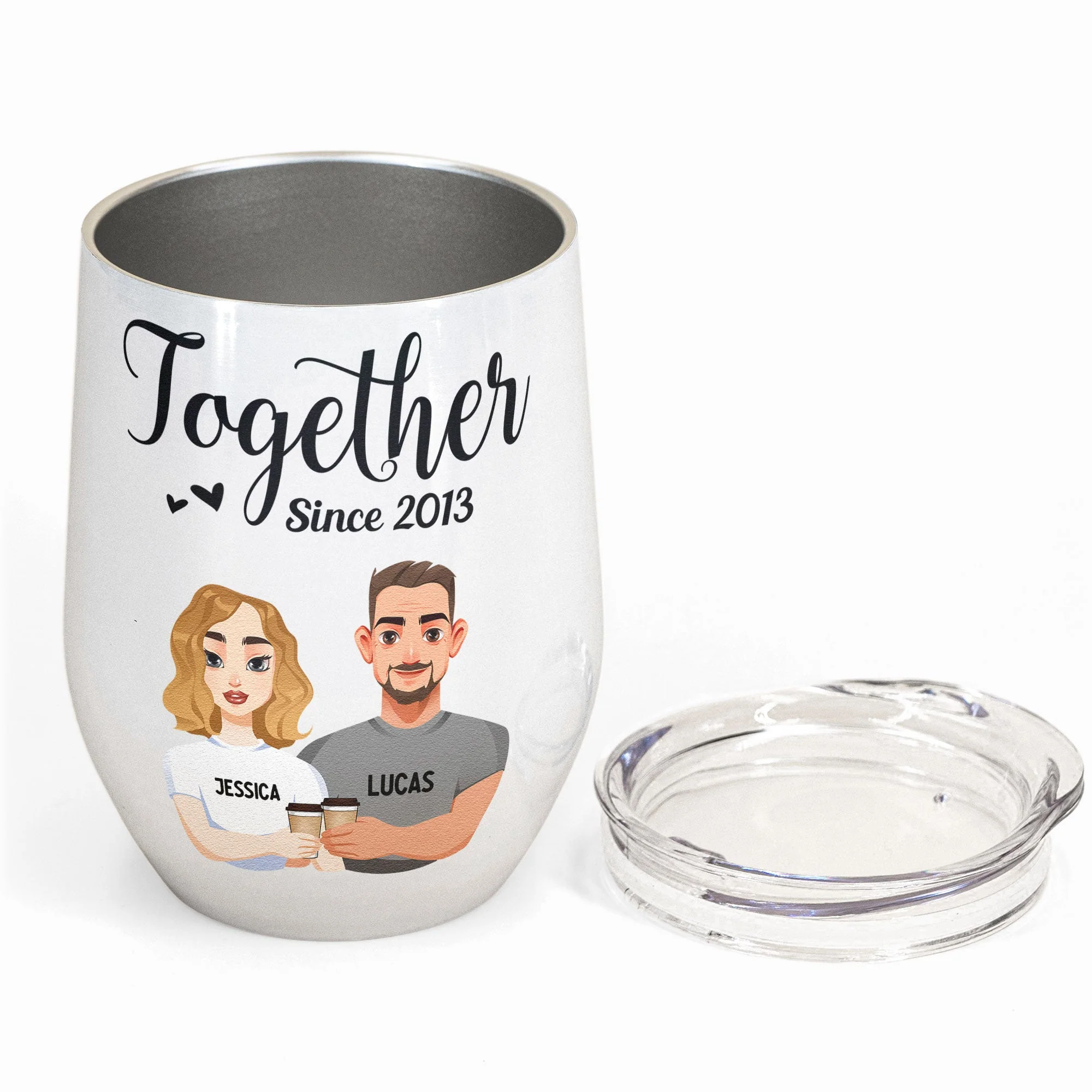 Together Since - Personalized Couple Tumblers - Image 6
