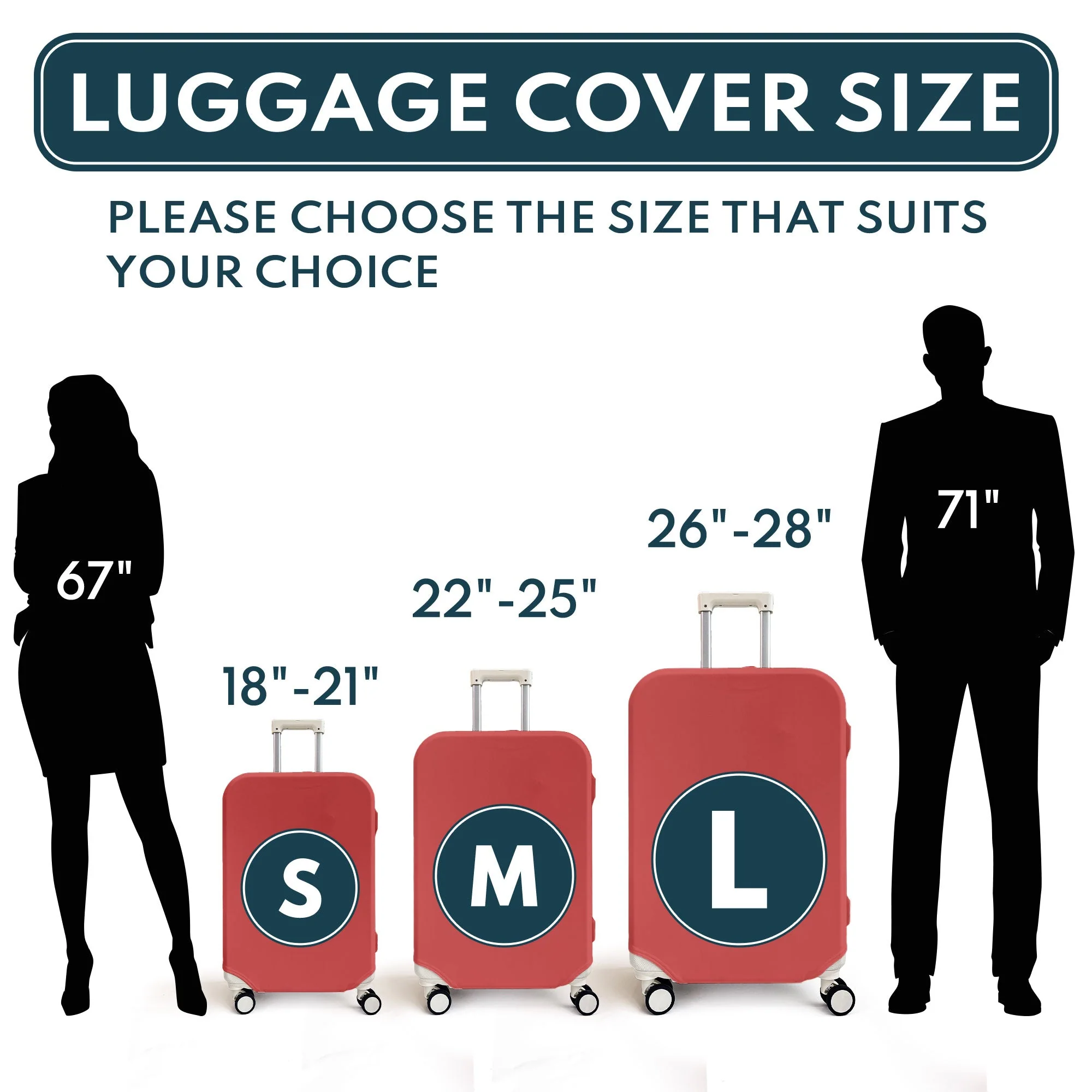 Traveling Partners In Crime - Personalized Luggage Cover - Image 6