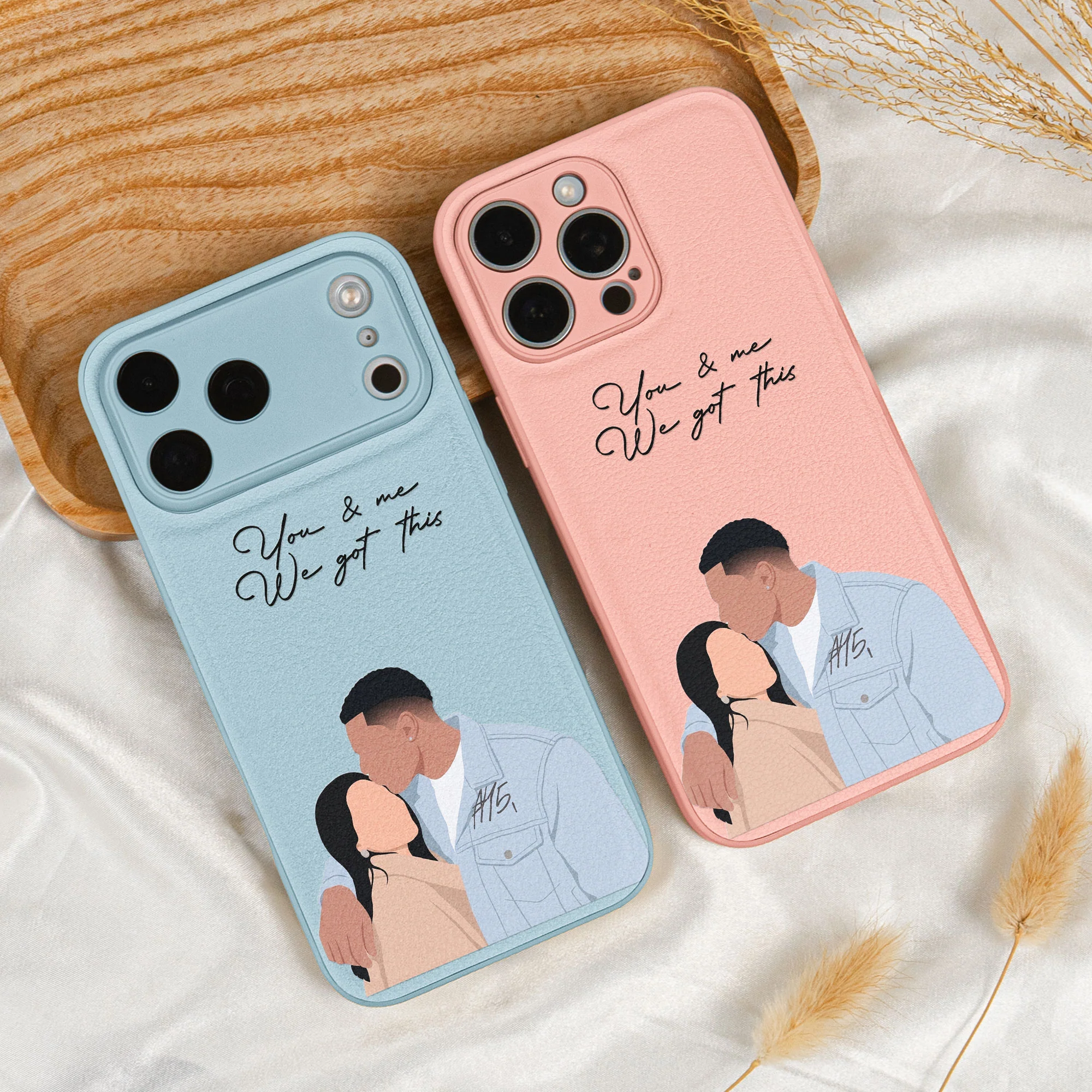 Turn Photo Into Faceless Art - For Couples, Him, Her, Matching Gifts - Personalized Phone Case - Image 2