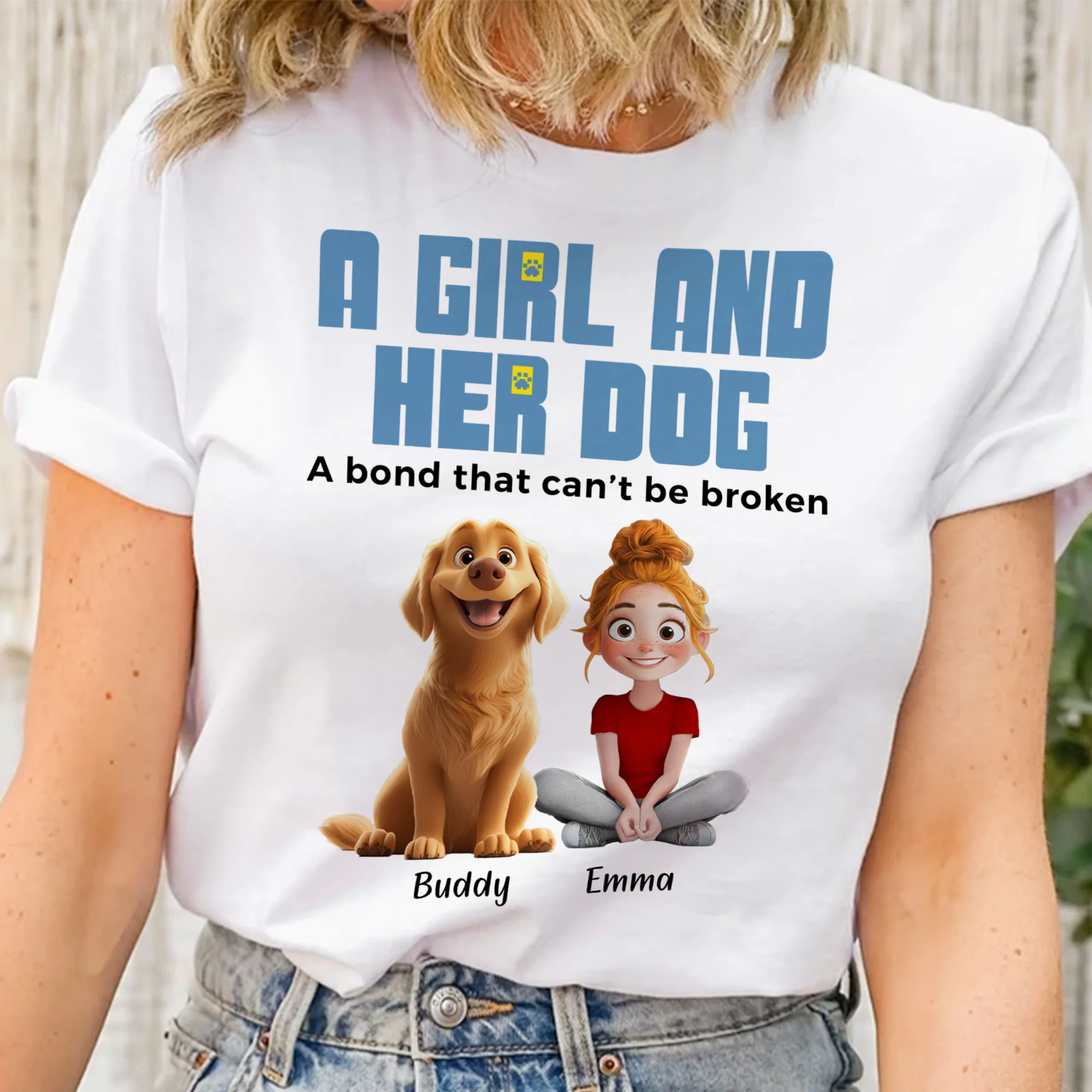 Unbreakable Bond With My Dogs- Personalized Shirt - Image 2
