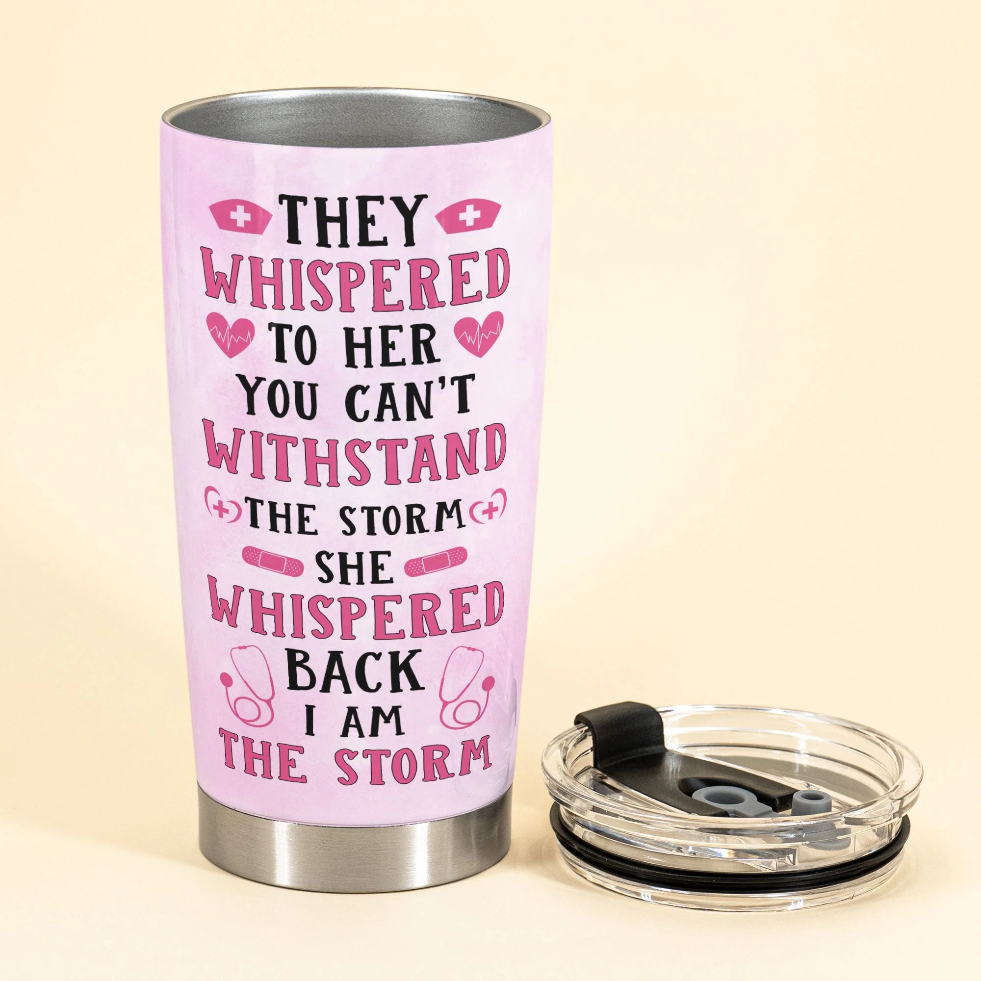 Unbreakable Nurses - Personalized Tumbler Cup - Gift For Nurse - Nurse - Image 3