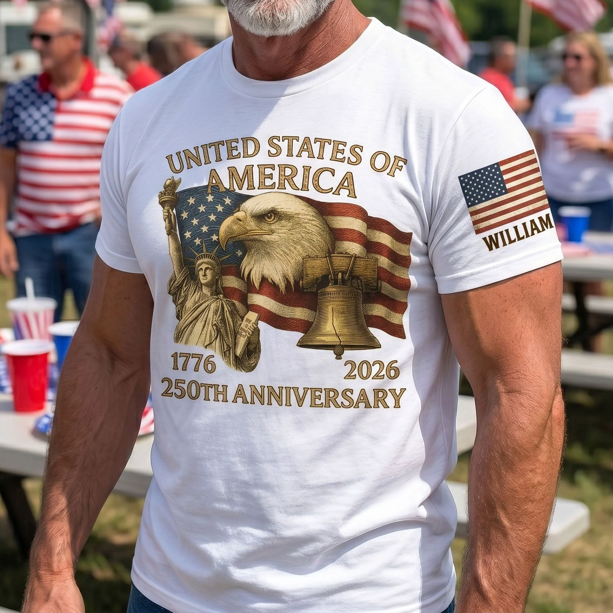 United State Of America - Personalized Shirt - Image 3