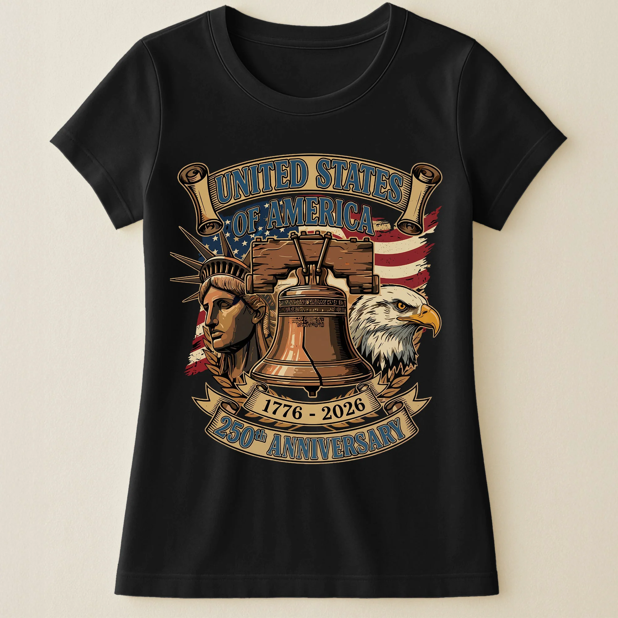 United States 250th Anniversary Liberty Bell - Shirt - Image 21