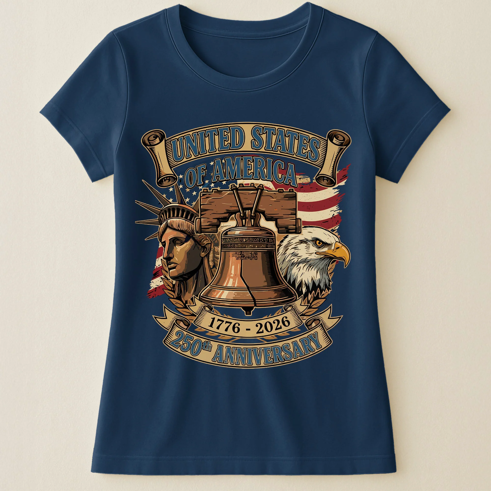 United States 250th Anniversary Liberty Bell - Shirt - Image 24