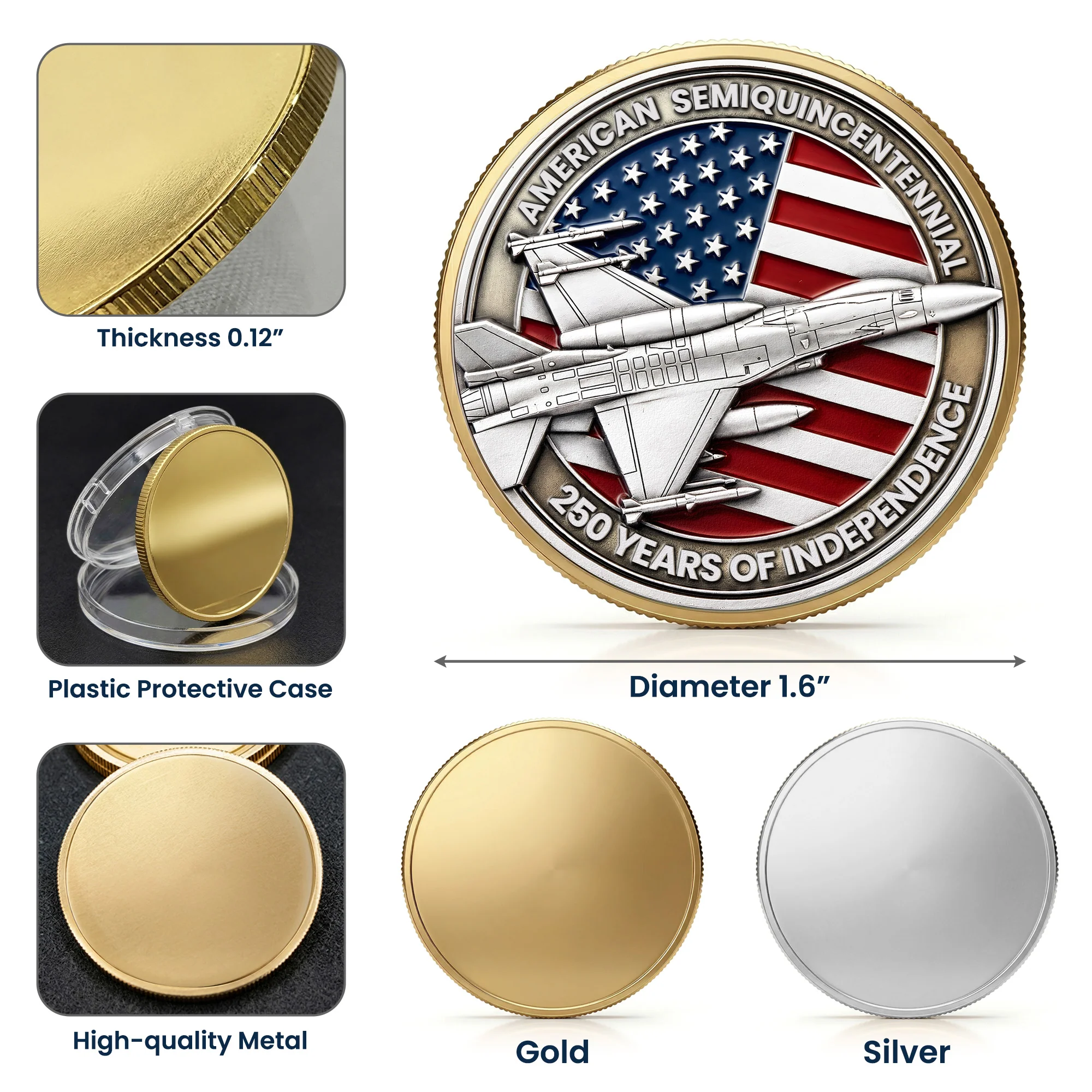 US Air Force 250 Years - Coin - Image 7